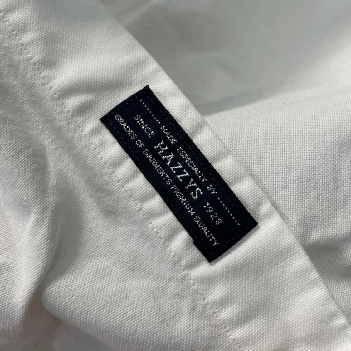 100 헤지스 차이나 화이트 셔츠 상품이미지5