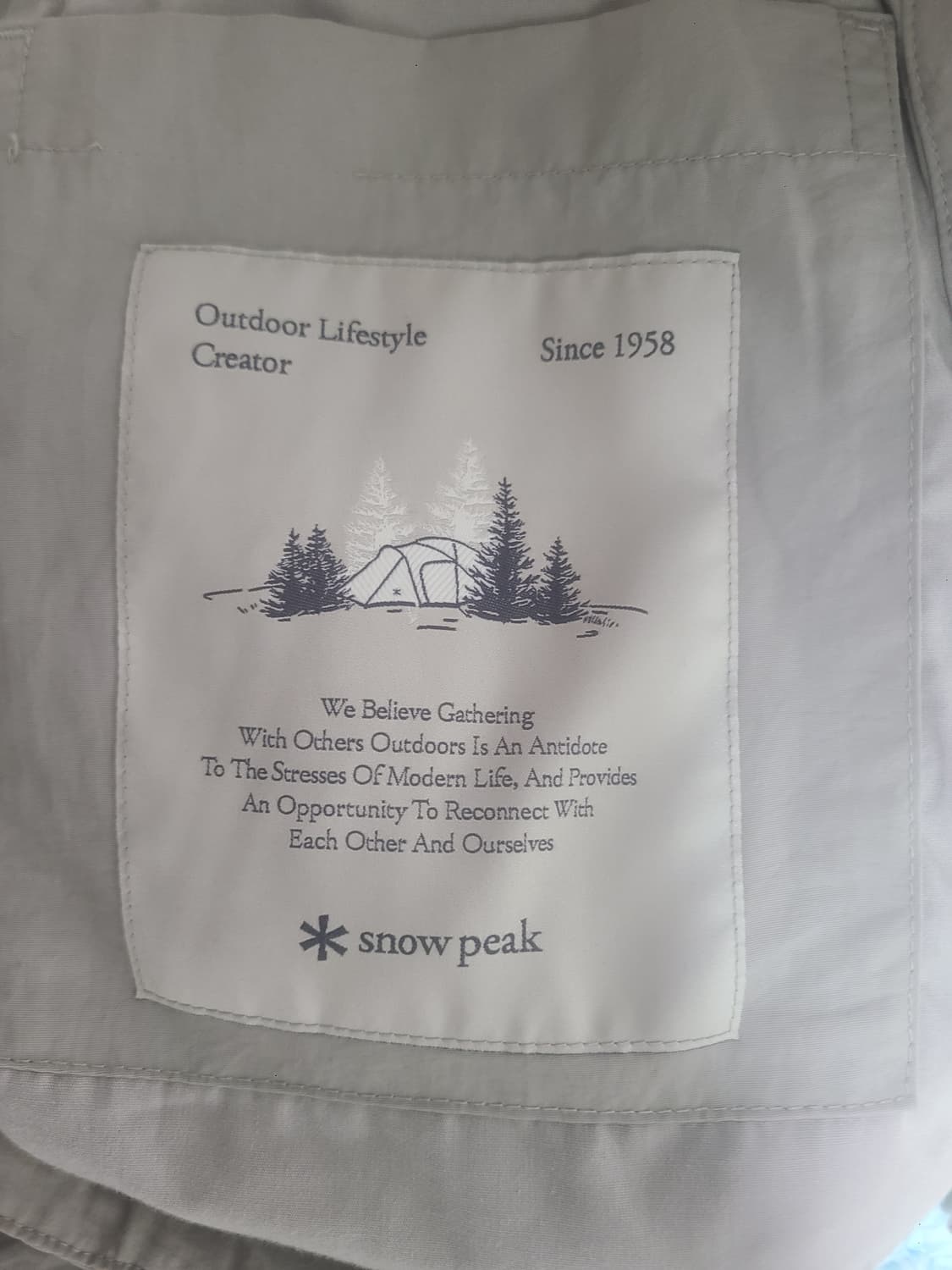 스노우피크어패럴 바람막이 상품이미지5