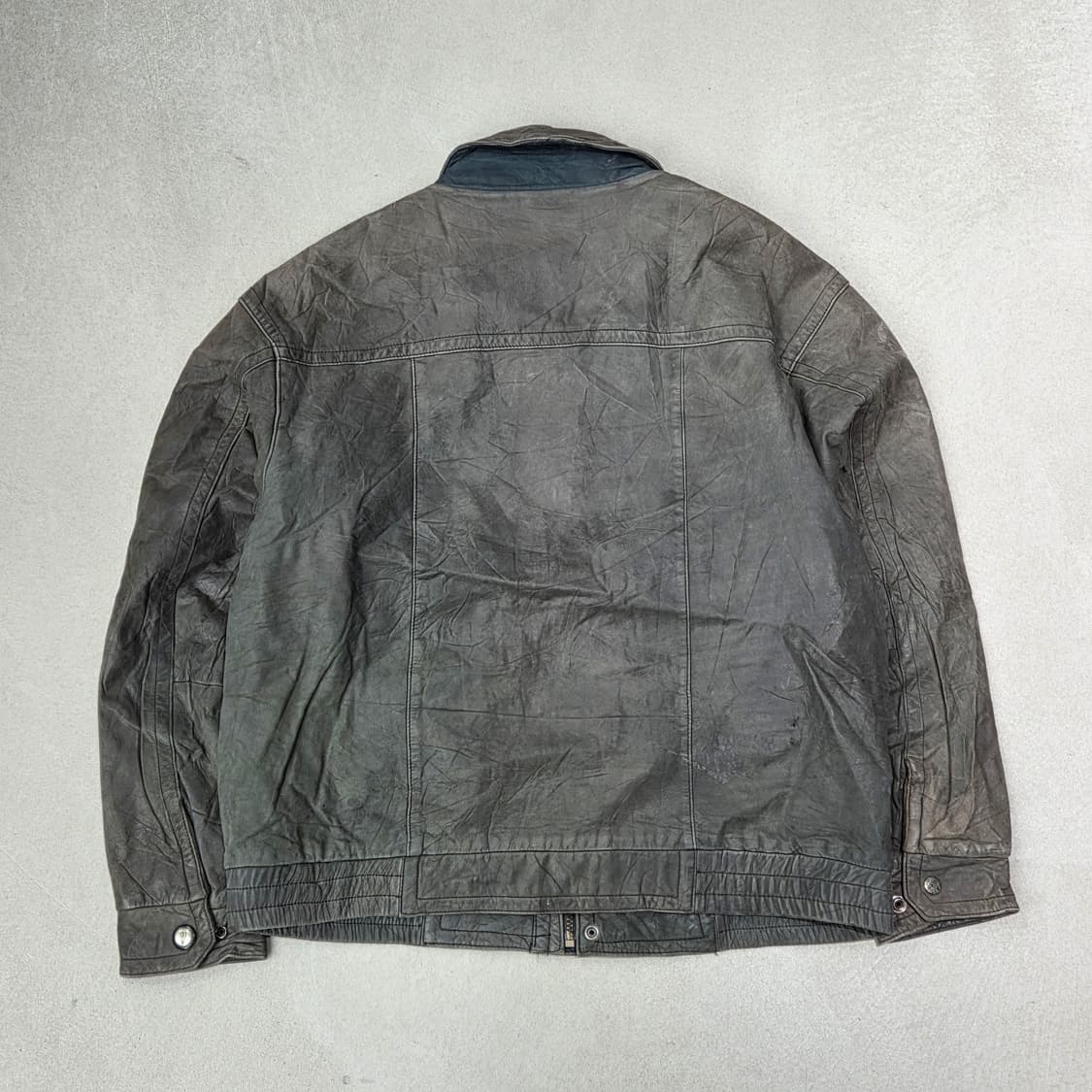 런던포그 레더 봄버자켓 s09150 상품이미지2