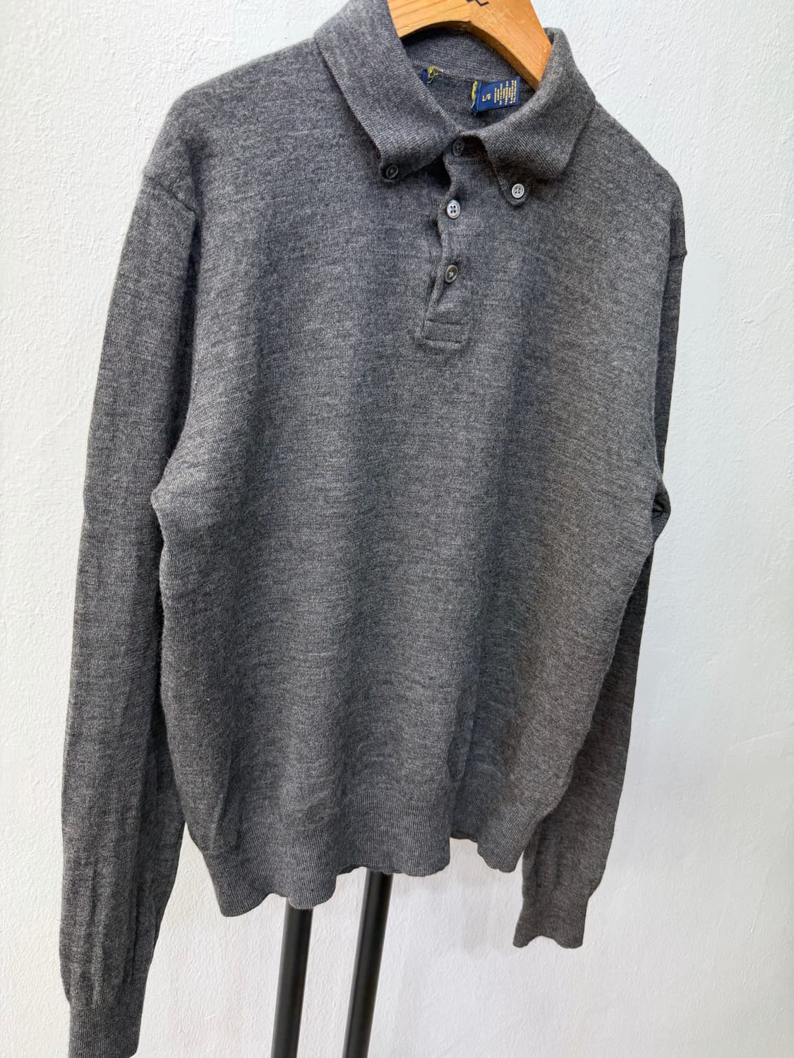 정품) 폴로랄프로렌 여성 헨리넥 니트 L 상품이미지2