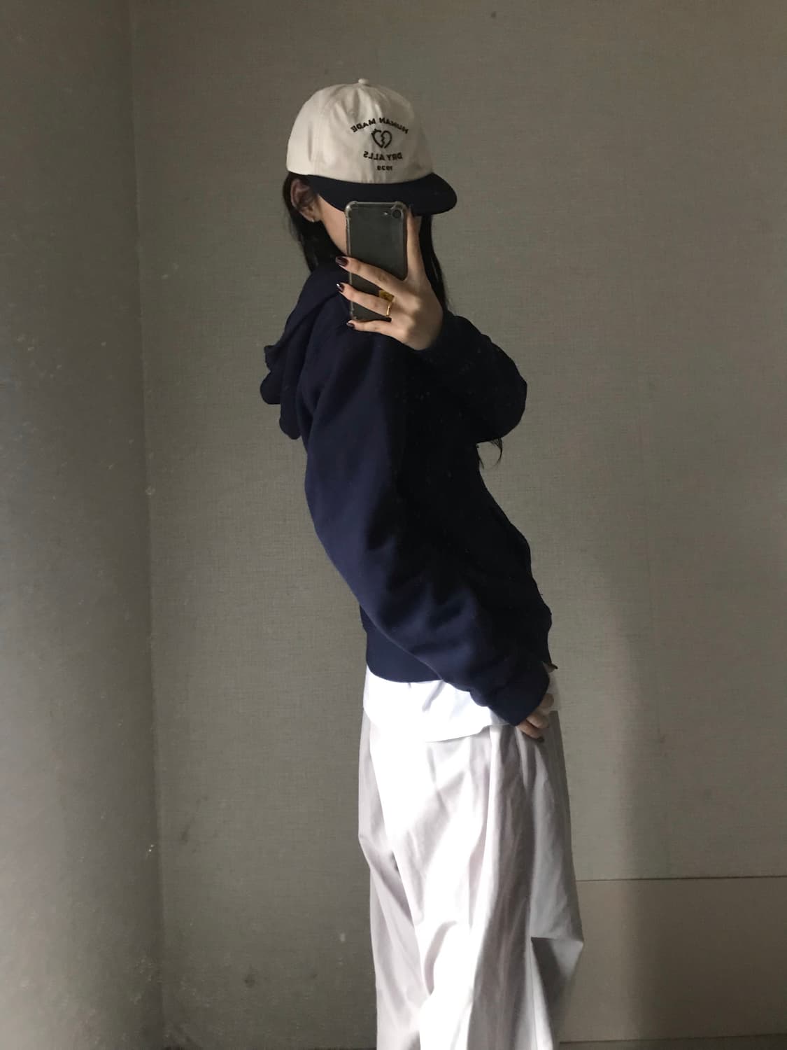 폴로 네이비 후드집업 상품이미지4