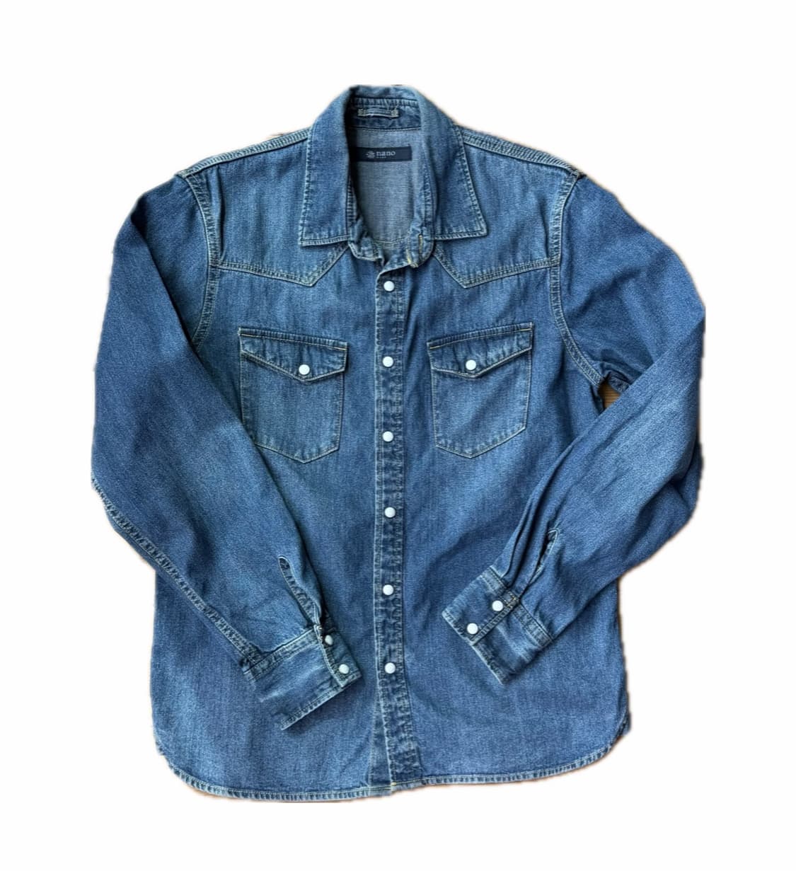 나노유니버스 웨스턴 데님셔츠 상품이미지7