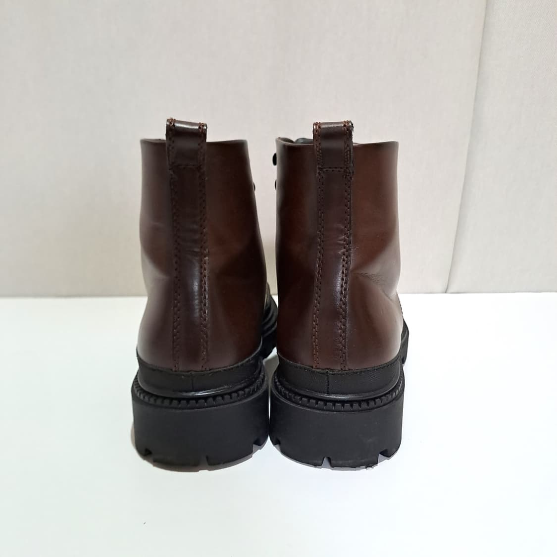 (택포) 자라 리얼레더 레이스업 부츠 285 B439 상품이미지7