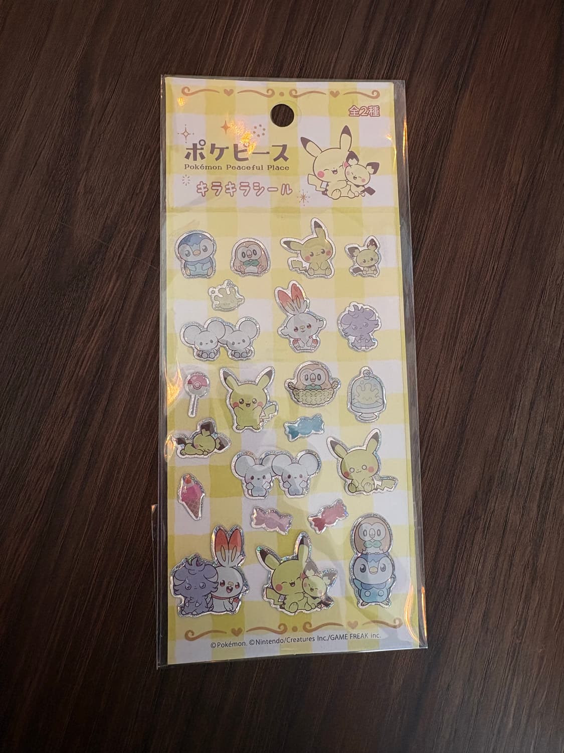 포켓몬 스티커 상품이미지1