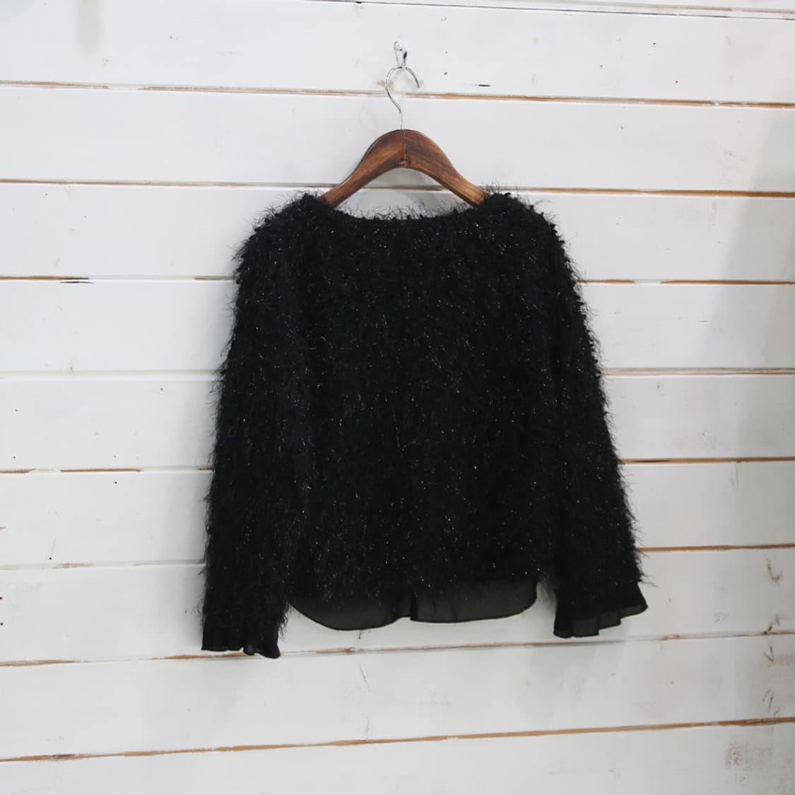 RINA SCIMENTO 크롭 퍼 자켓 (여성용 M) 상품이미지3