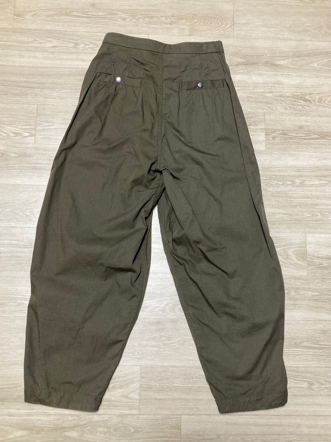 노스페이스 퍼플라벨 립스탑 와이드 크롭 팬츠 NT5316N 상품이미지3