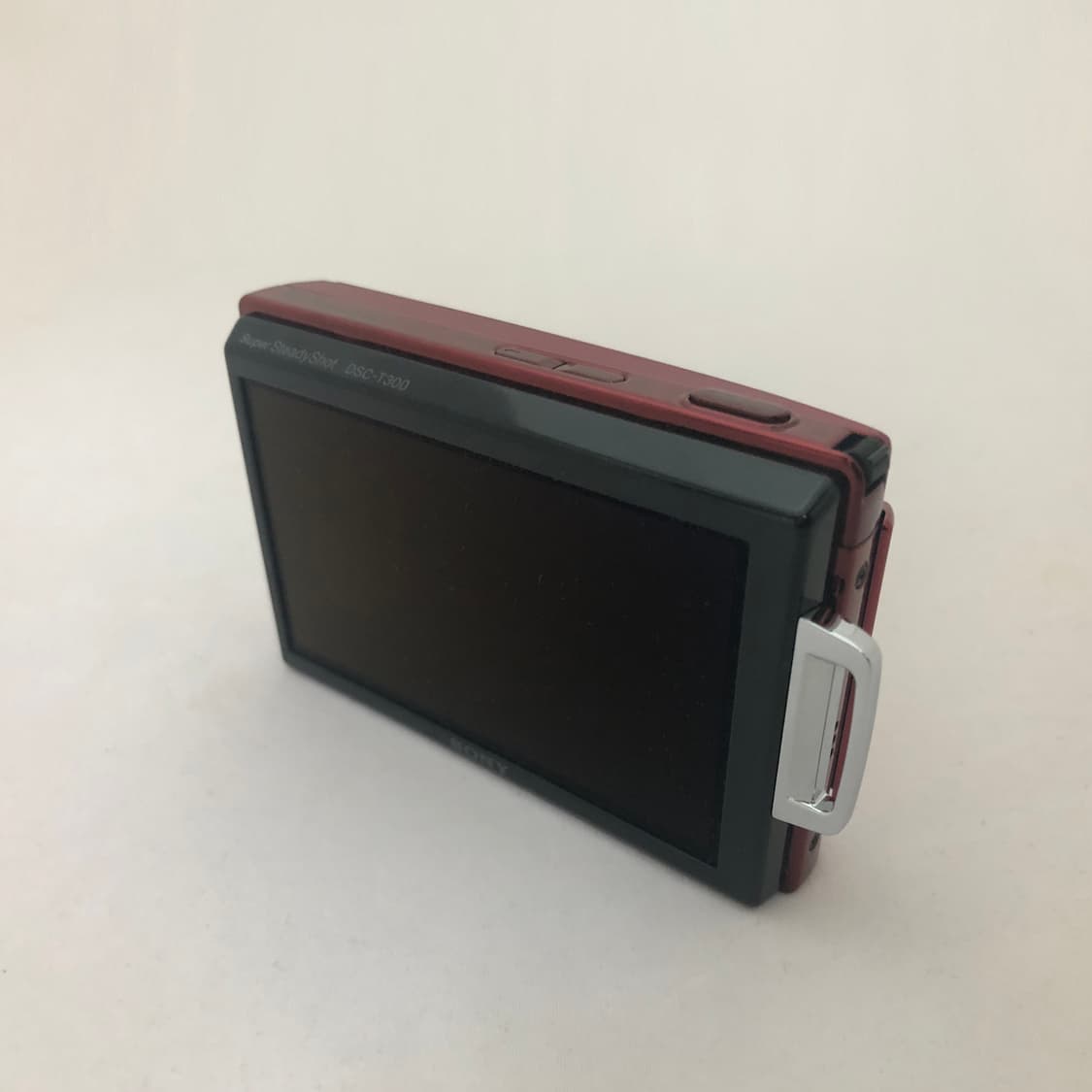 (미품) 소니 사이버샷 DSC-T300 빈티지 디카 카메라 레드 상품이미지5