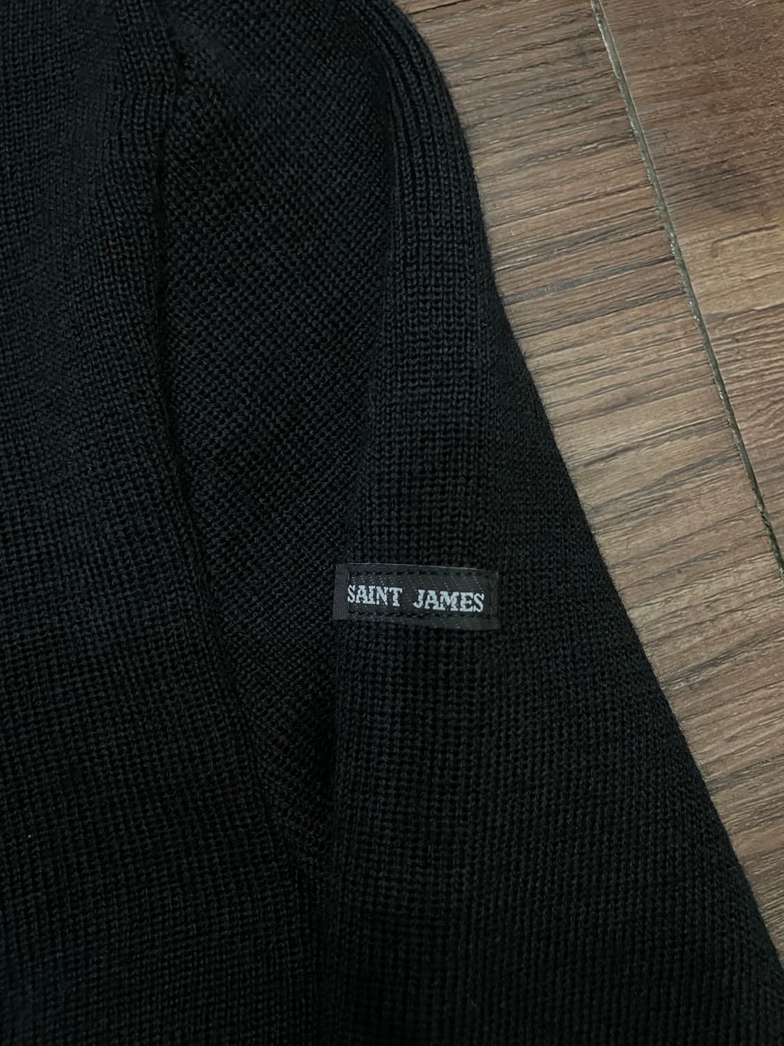 세인트제임스 SAINT JAMES 블랙 스웨터 상품이미지5