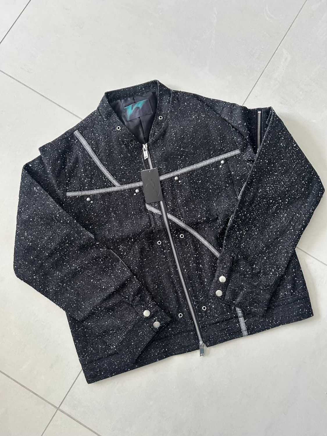 FRAGMENT PANEL SHORT BLOUSON 상품이미지1