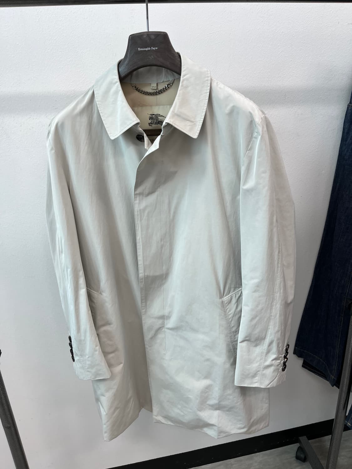 105) 버버리 런던 아이보리 맥코트 상품이미지2