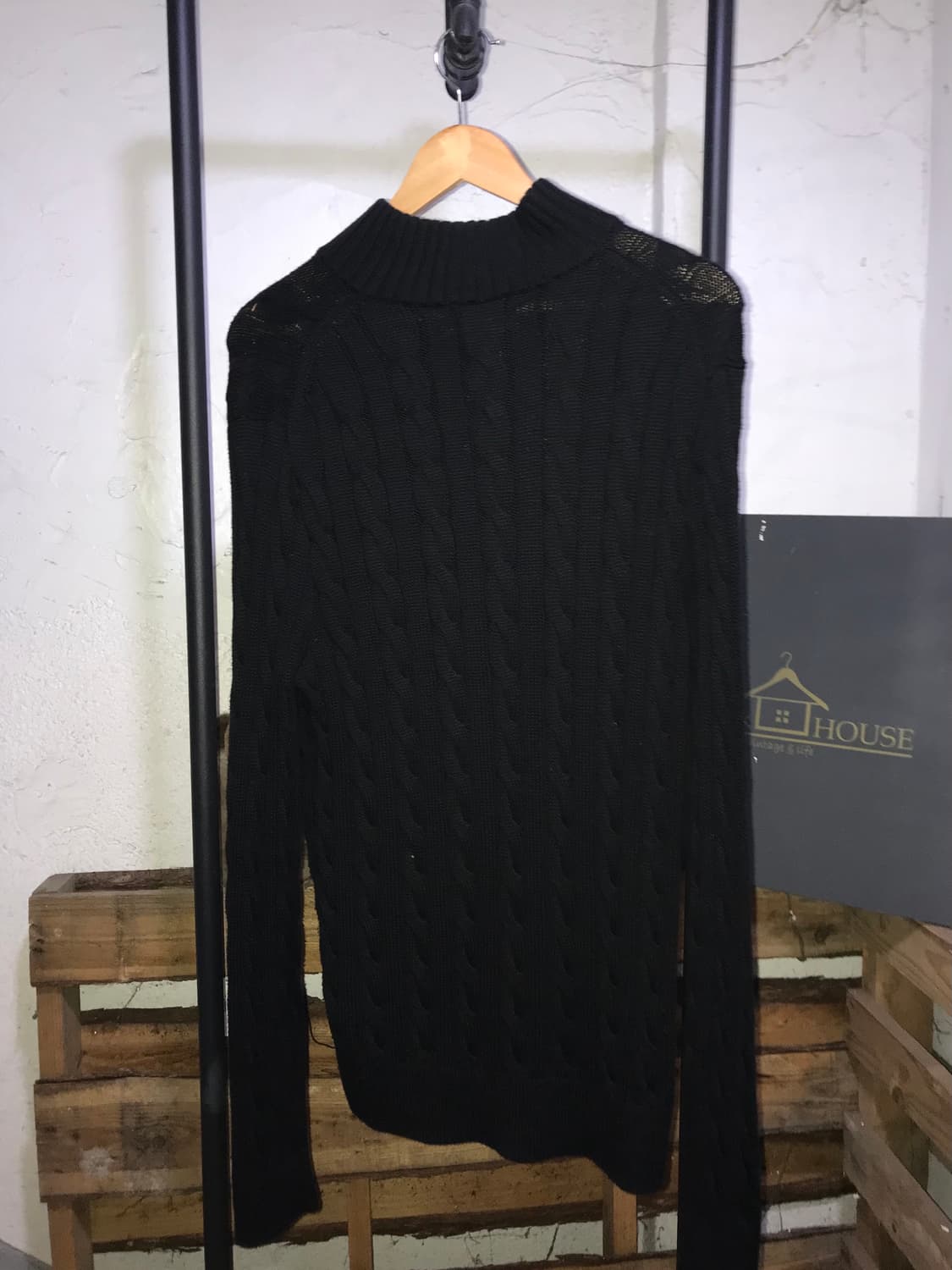  Polo Ralph Lauren Semi Zip-Up Black 상품이미지7