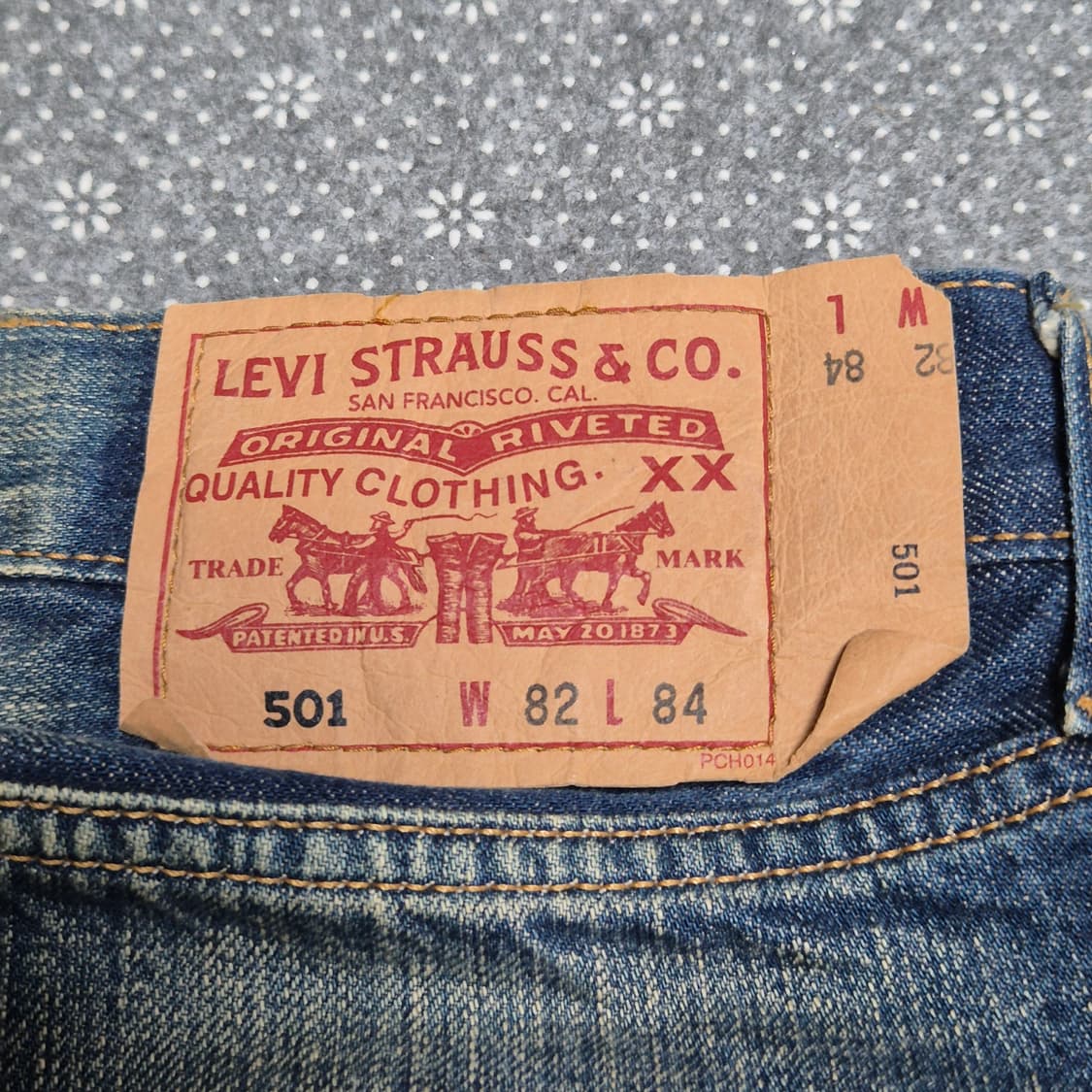 [32]리바이스 501 하드페이딩-411 상품이미지3