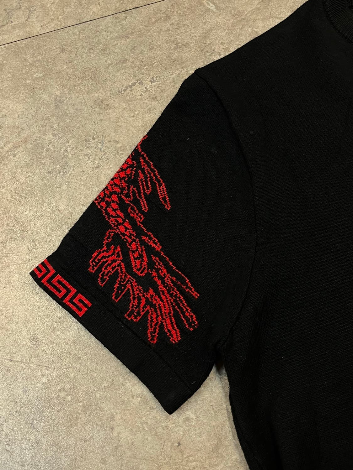 빈티지 반팔니트 블랙 #csz2952 상품이미지5