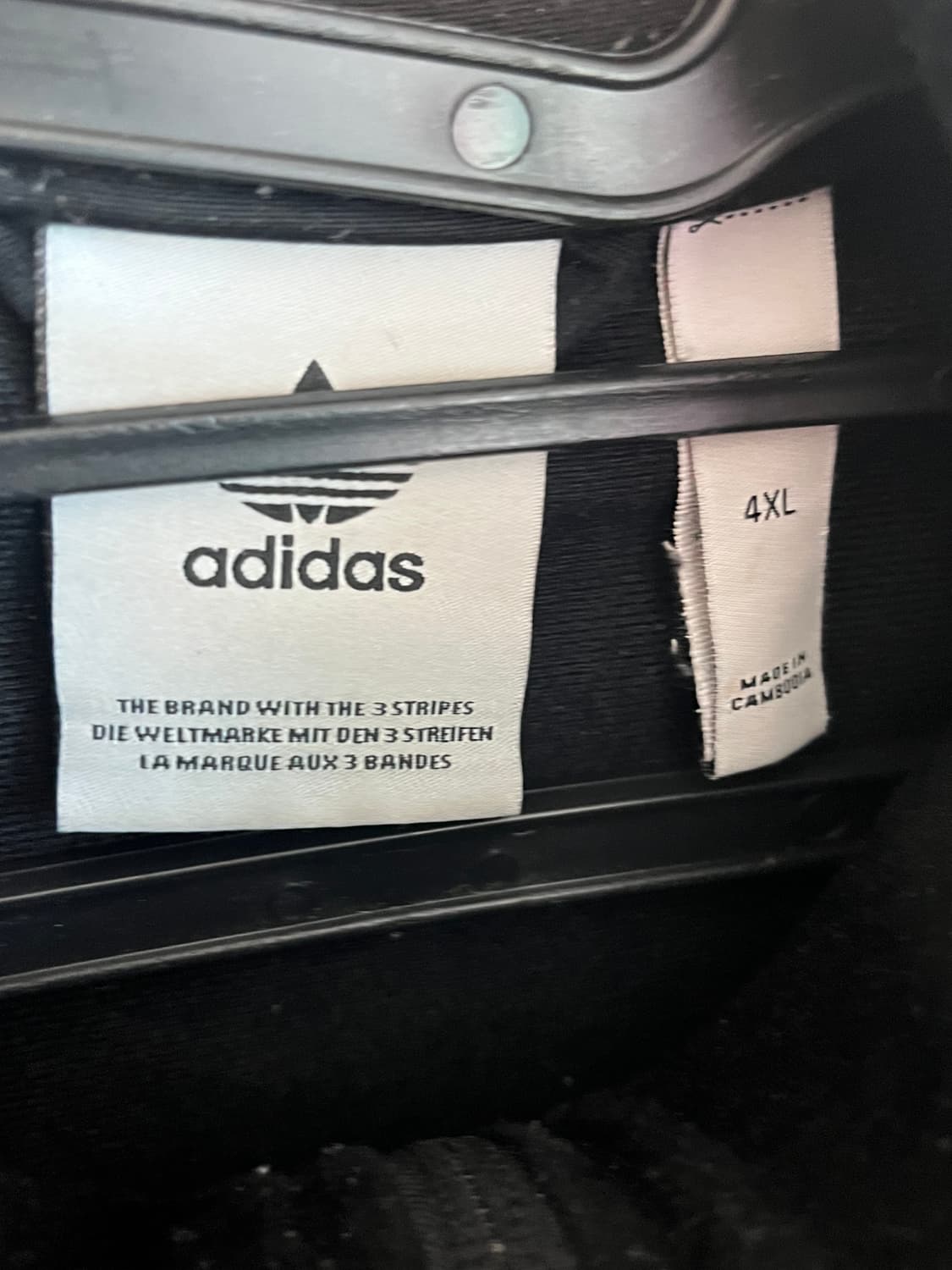 [4XL] 아디다스 파이어버드 져지 블랙 상품이미지4