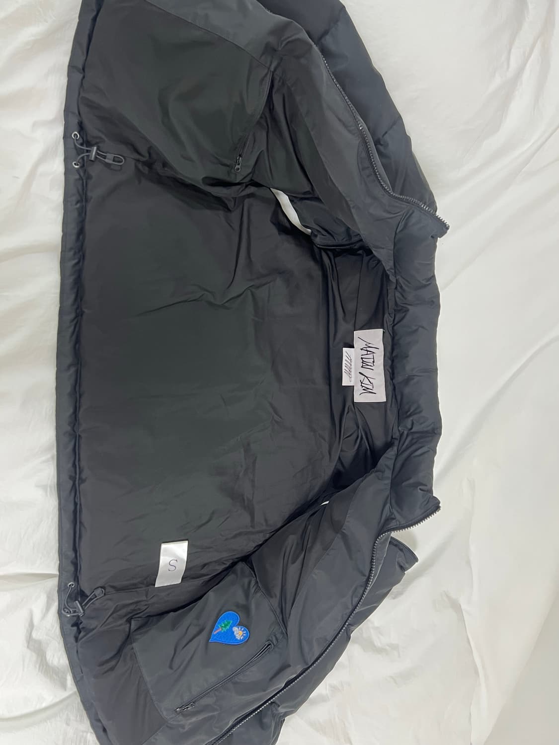 마뗑킴x더뮤지엄비지터 베를린 덕다운 패딩 S 상품이미지5