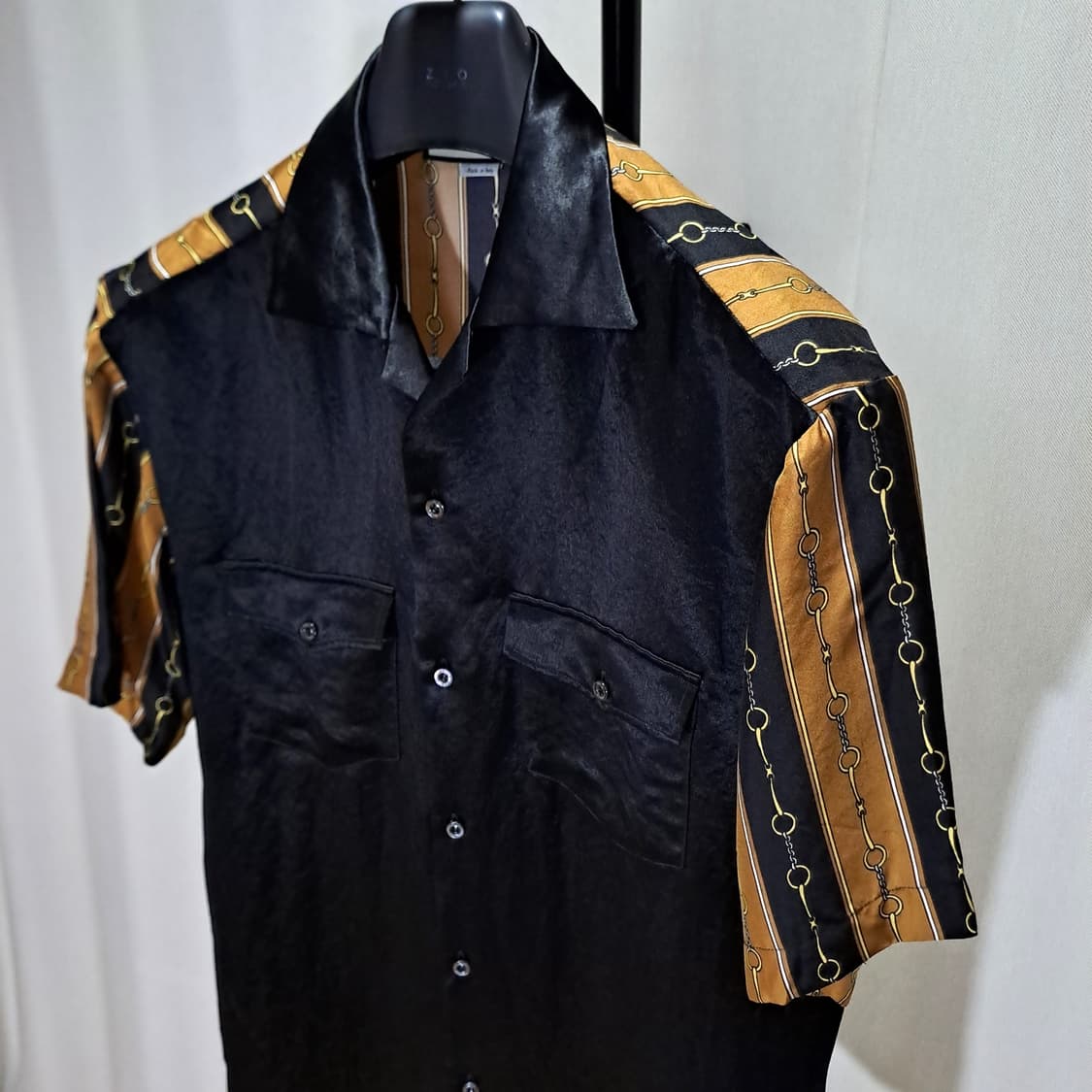 (택포) 구찌 실크 반팔셔츠 48 B485 상품이미지2