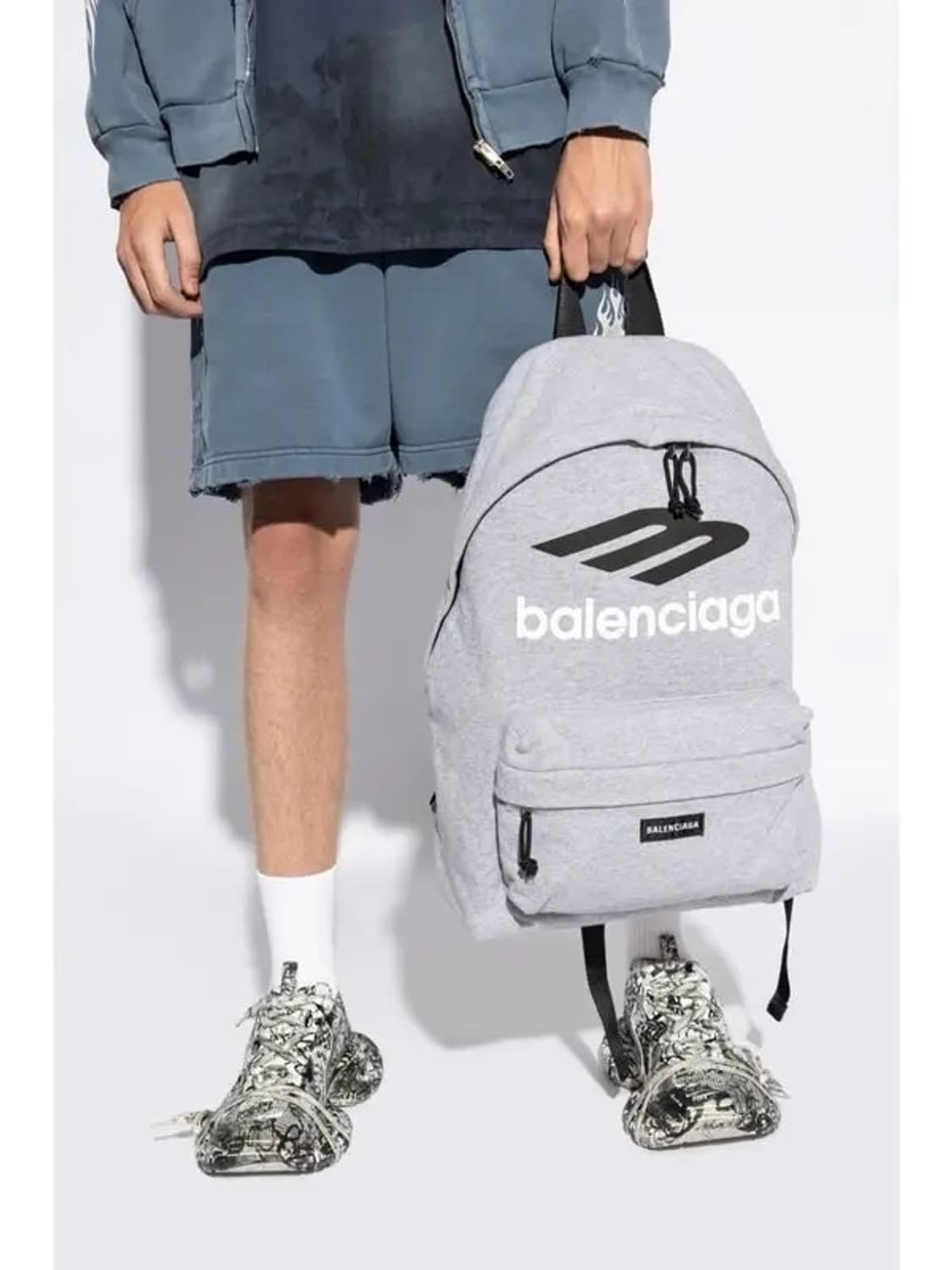 (정품/새상품) BALENCIAGA 발렌시아가 그레이 익스플로러 백팩 상품이미지2