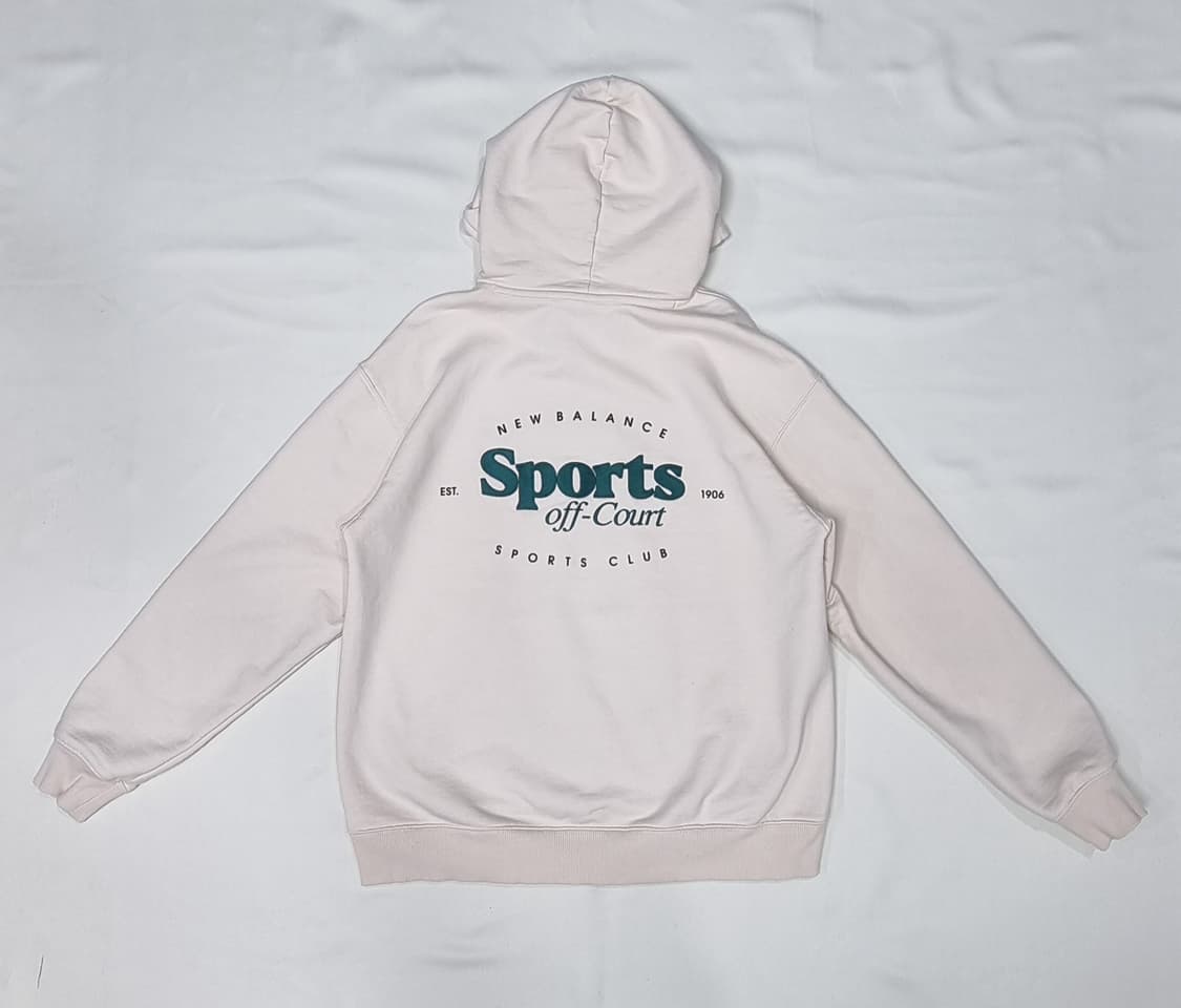 뉴발란스 UNI 스포츠 클럽 자수 기모 후드 M _ 공용,남성 상품이미지5