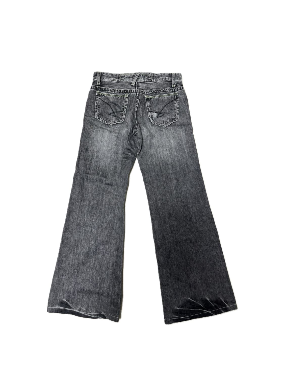 빈티지 흑청 부츠컷 데님 팬츠 상품이미지1