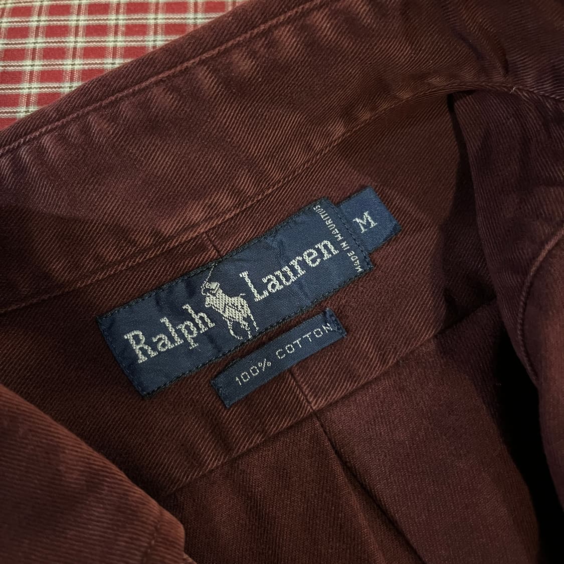 폴로랄프로렌 솔리드셔츠 버건디 상품이미지8
