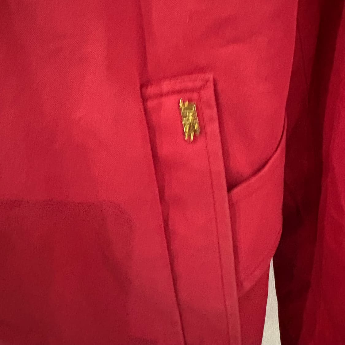 닥스 레드 체크 안감 코트 95 상품이미지4