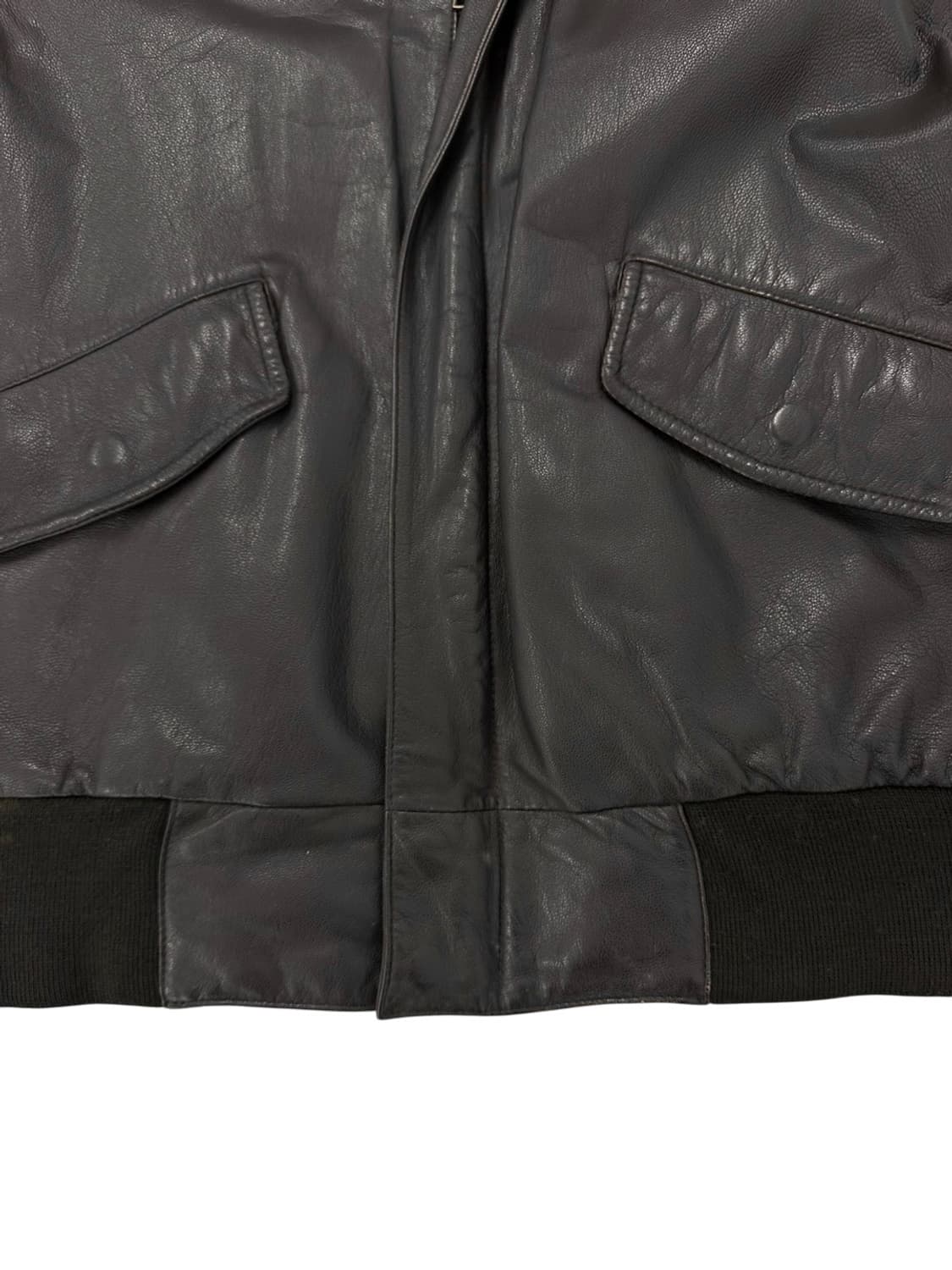 90s 한국군 양가죽 자켓 다크브라운 (3/M~L)  상품이미지6