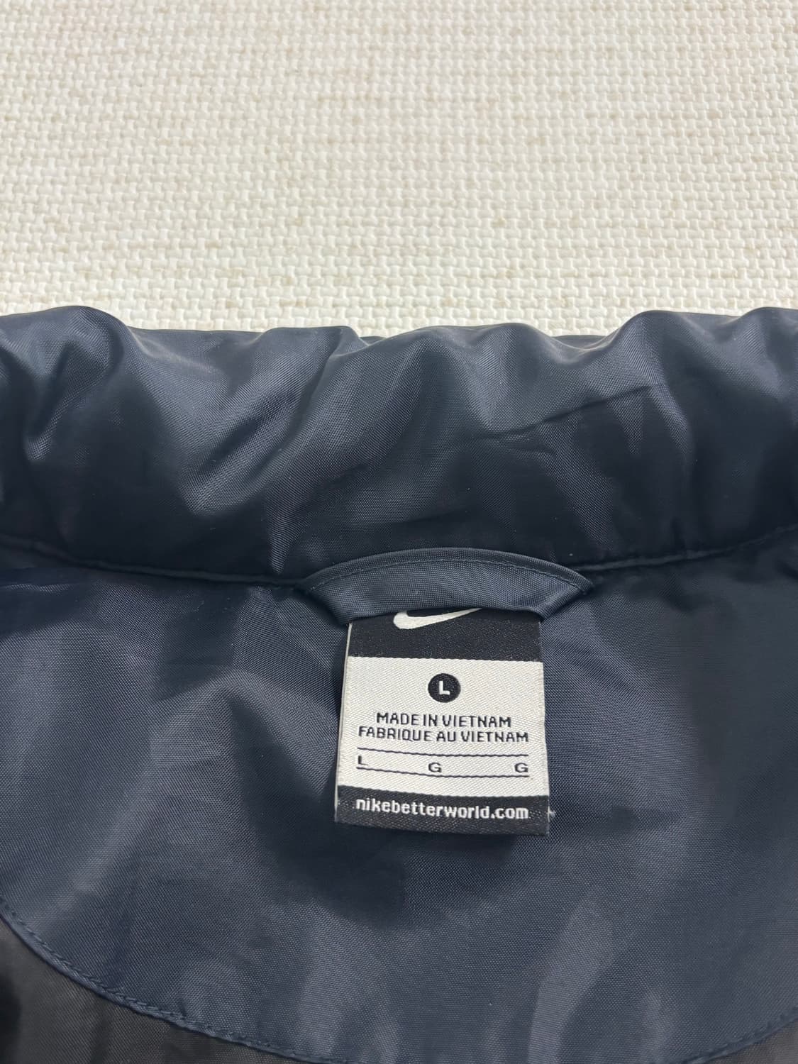 나이키 fc 바르셀로나 네이비 퀄팅 자켓 상품이미지8