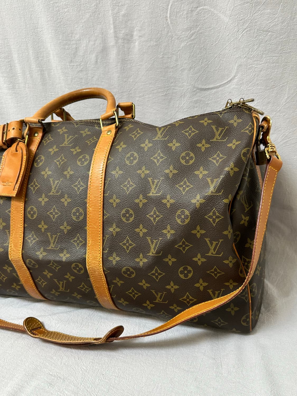 루이비통 모노그램 여행용 보스턴백 키폴 55 반둘리에 상품이미지9