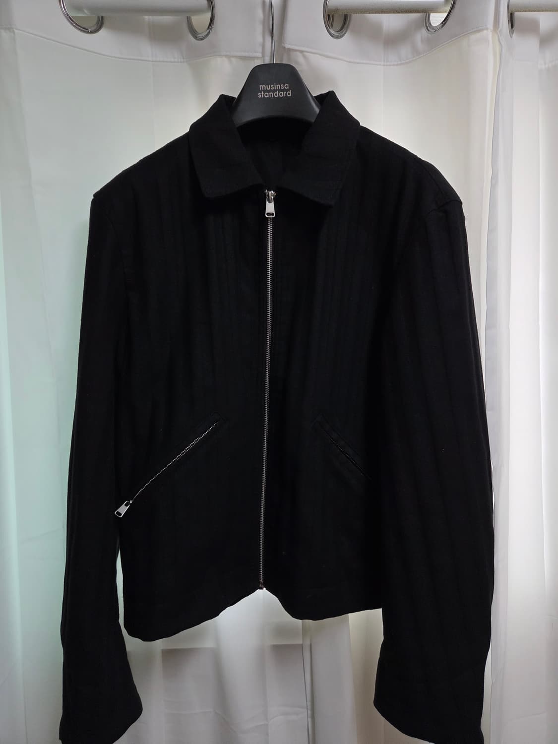 자라 블루종 자켓 m 상품이미지3