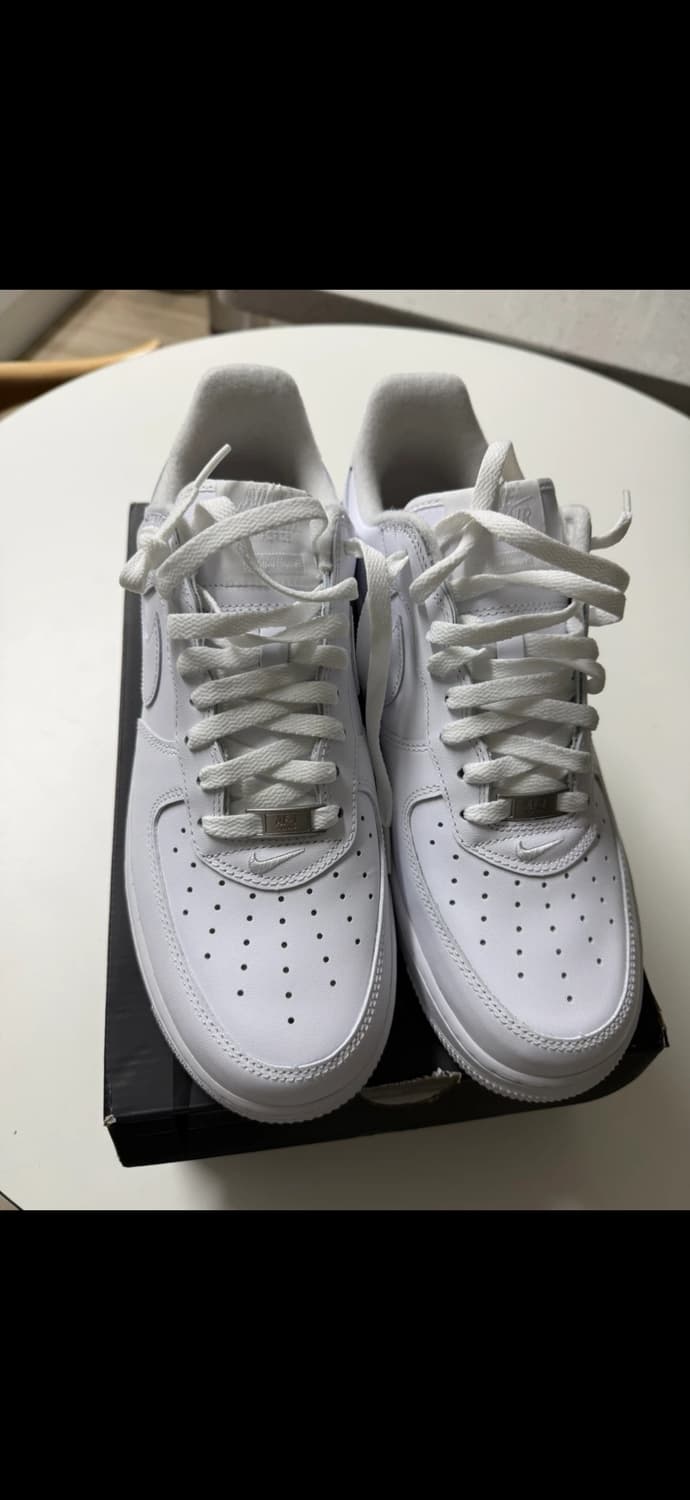 [풀구성/새제품]슈프림 나이키 에어포스 화이트 290 상품이미지2