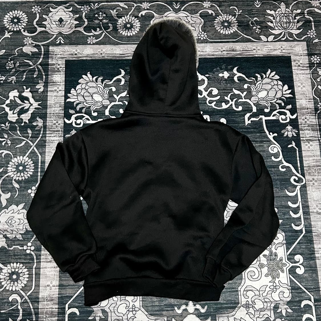 trimming fur vkei letterin zipup y2k 펑크 상품이미지2