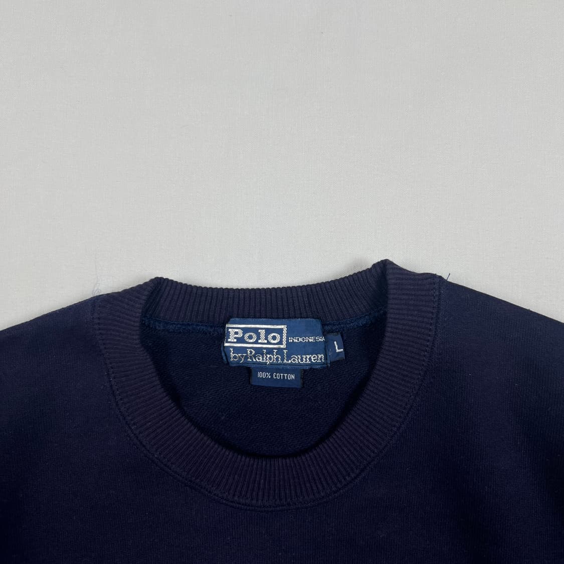 90‘s 폴로랄프로렌 polo 스펠아웃 음각로고 맨투맨 상품이미지5