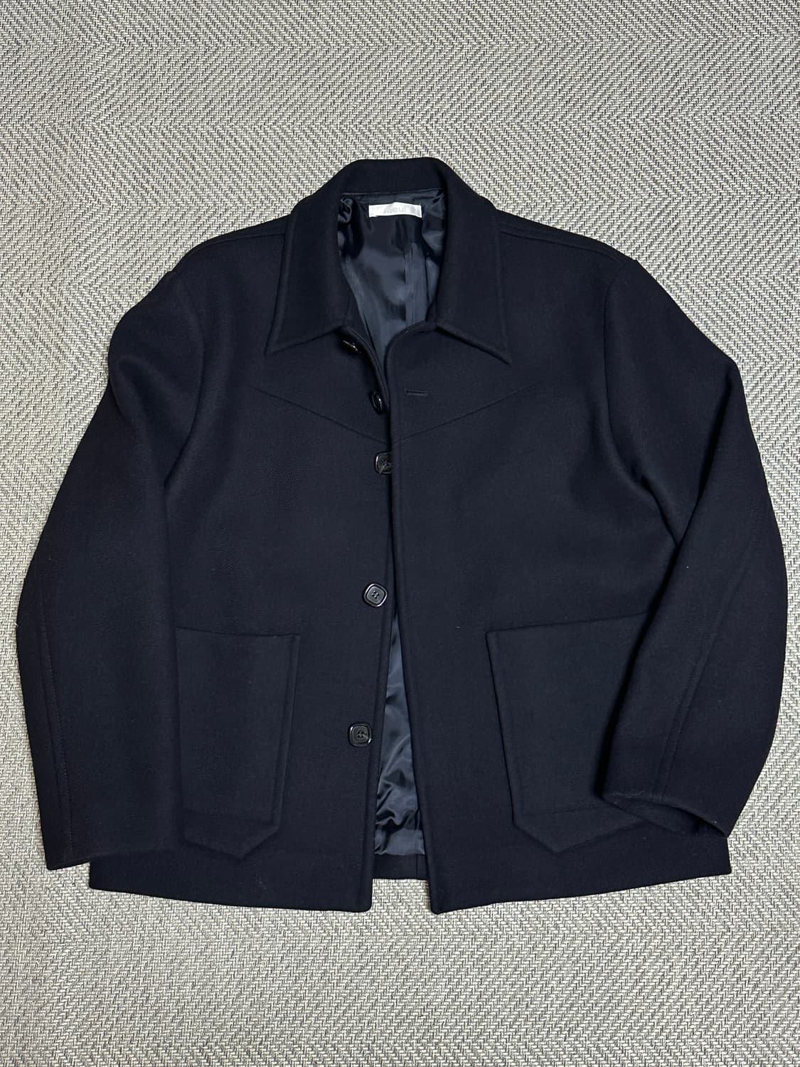 Aieul 아이엘 Ply Coat 다크네이비 50 상품이미지1