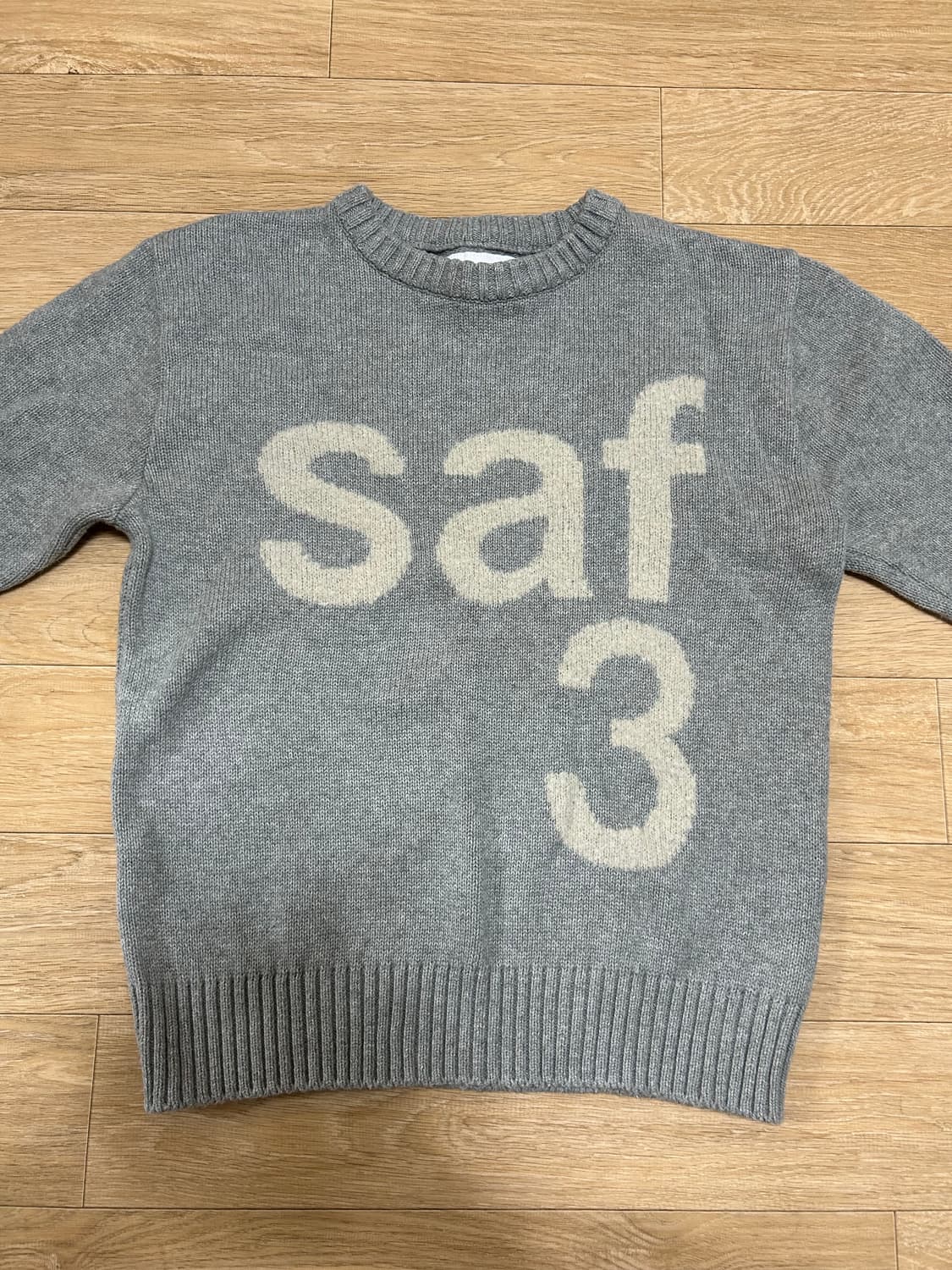 사파리스팟 1/2 Basic Safari Knit (Gray) 상품이미지3