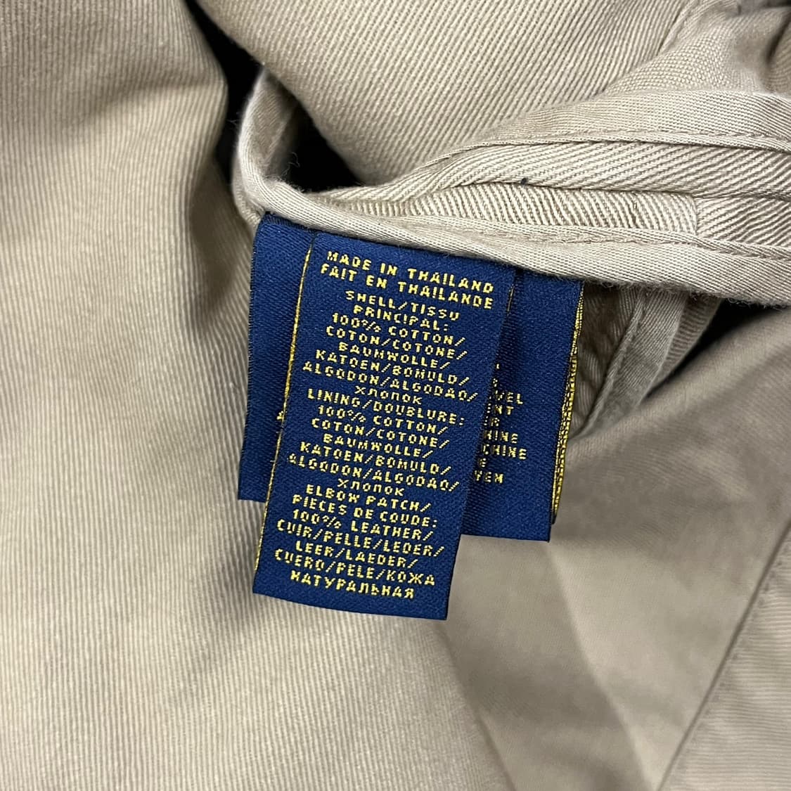 [정품] RUGBY 럭비 팔꿈치 패치 면 자켓 b8 상품이미지6