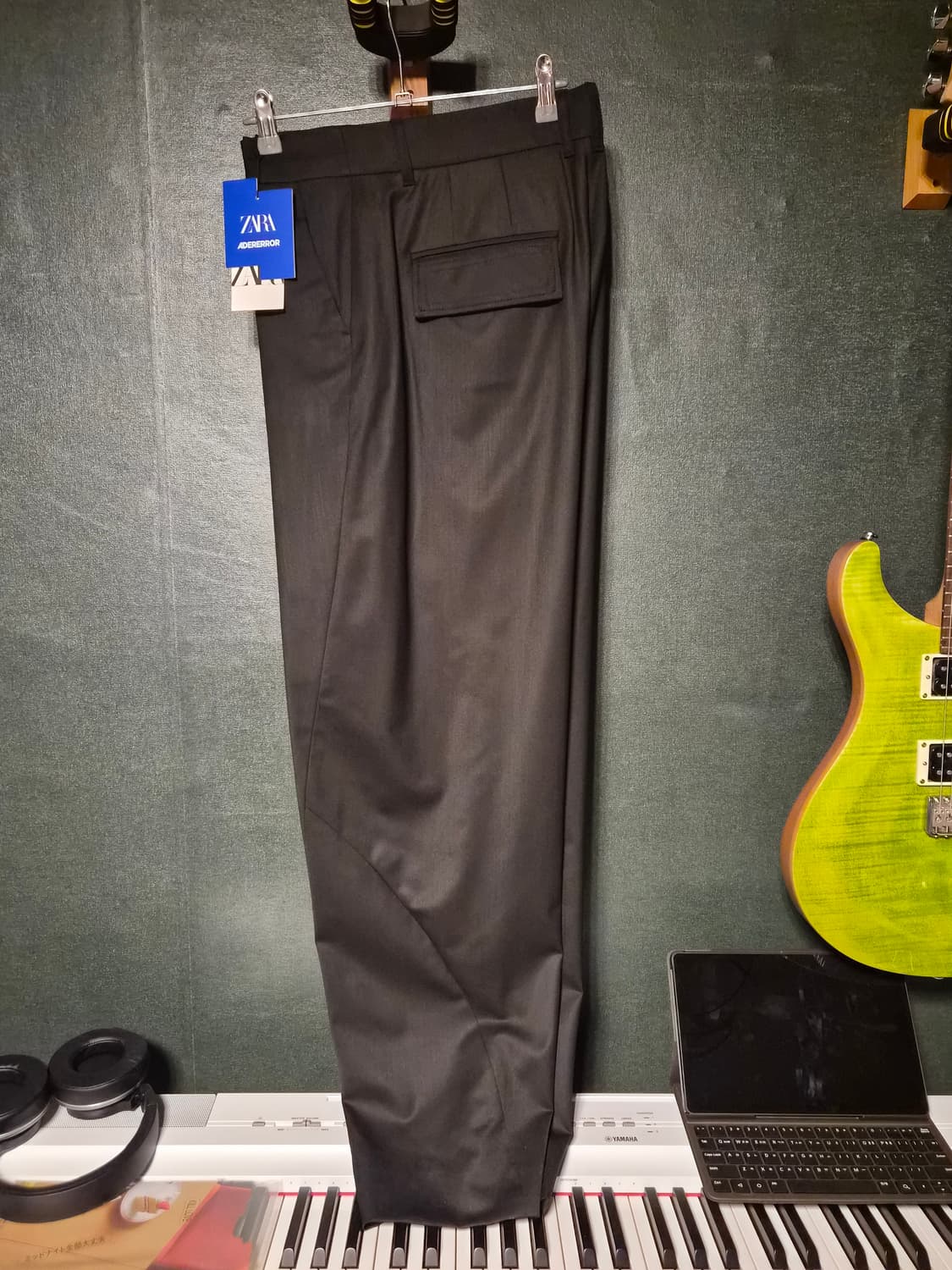 (L size)자라 x 아더에러 오버사이즈 블레이저 블랙 셋업  상품이미지6