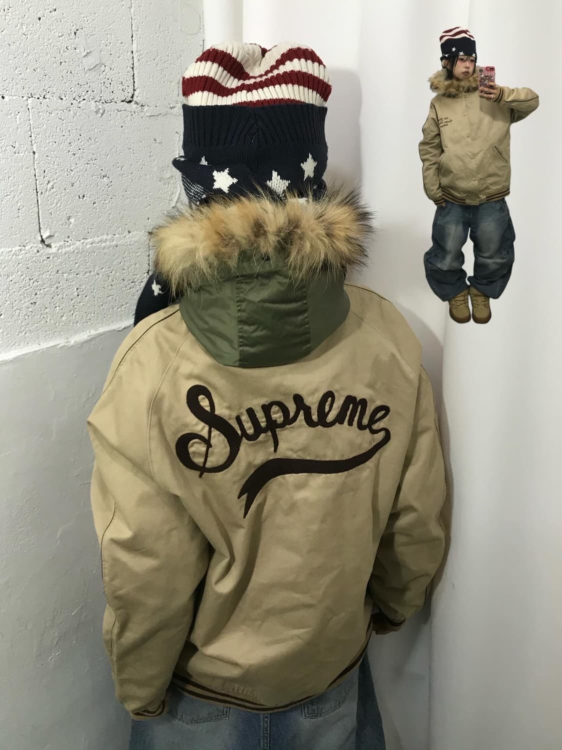 Supreme 99-00s Varsity Jacket 상품이미지1
