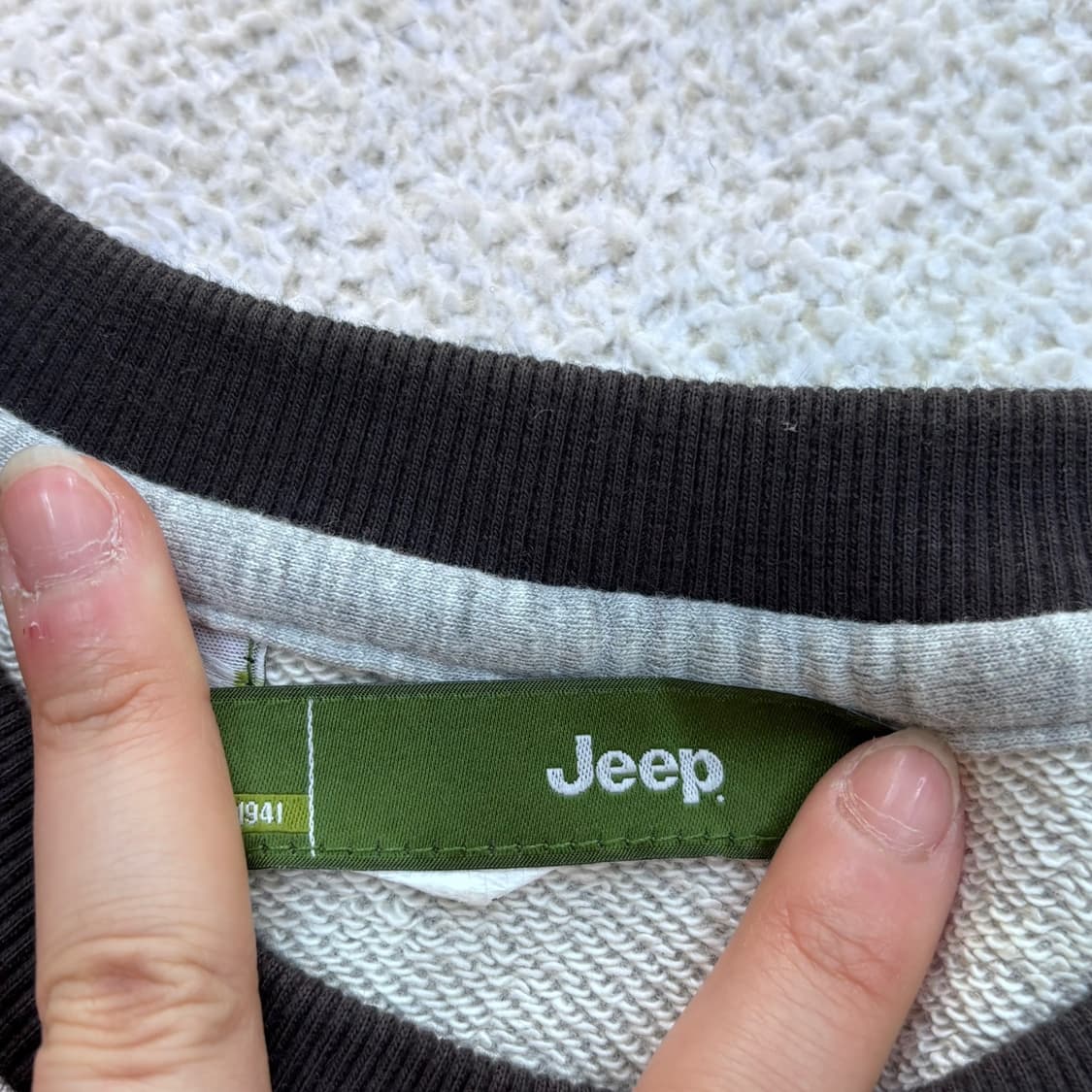 S 지프 자동차그래픽 맨투맨 티셔츠 0429E 상품이미지3