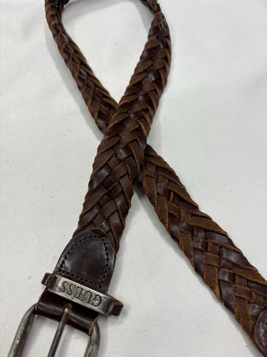 GUESS 게스 꽈베기 위빙 벨트 상품이미지4