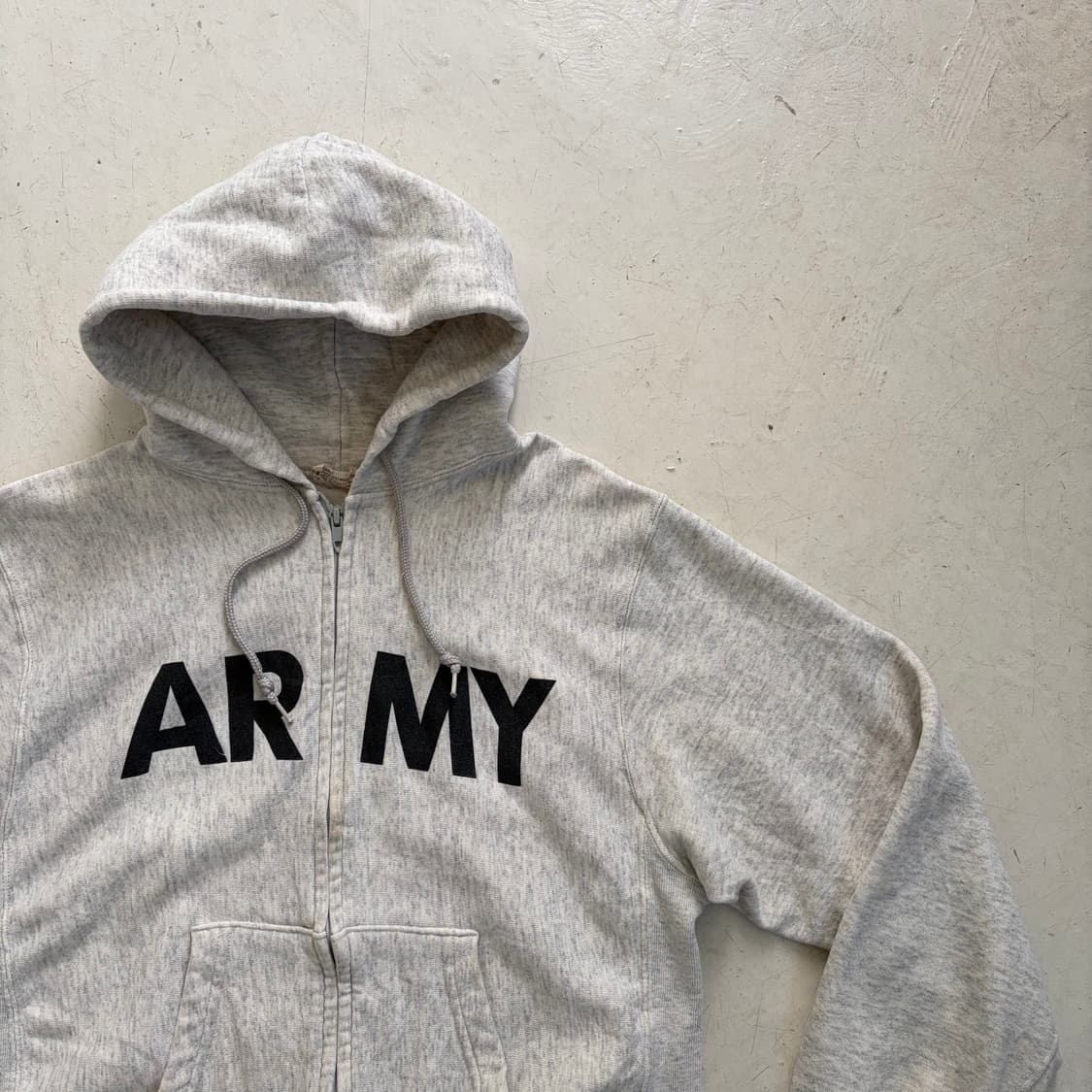 US ARMY USA OG 빈티지 후드집업 자켓 M 상품이미지2