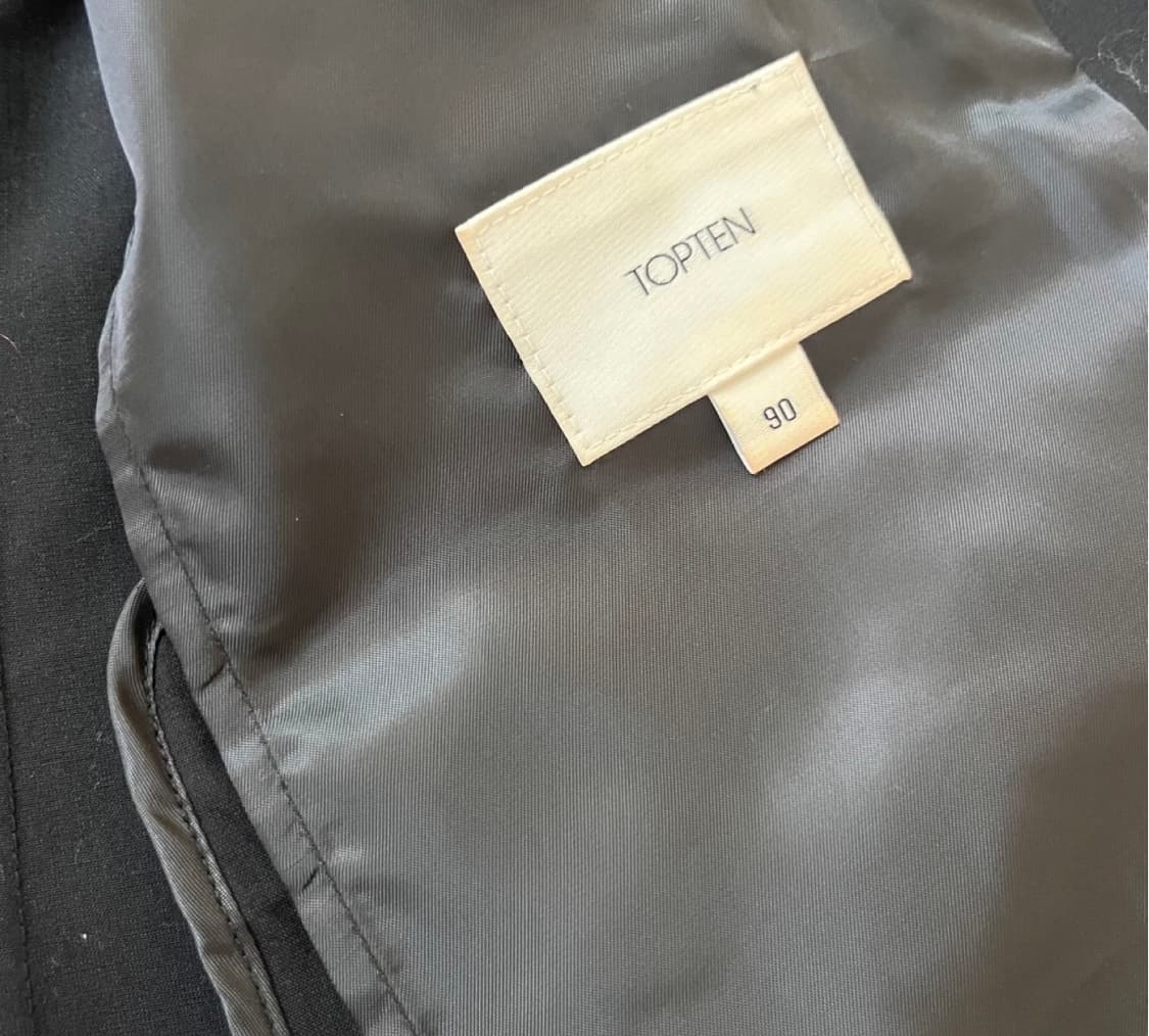 탑텐 블랙 블레이저 자켓 상품이미지3