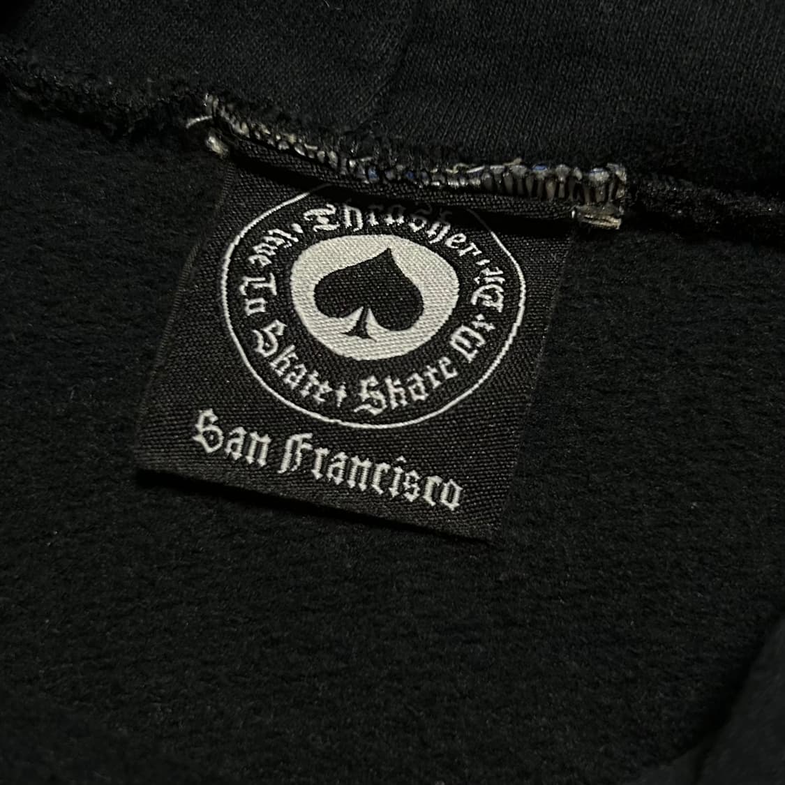 [M] Thrasher 트래셔 플레임 블랙 후드티 상품이미지4