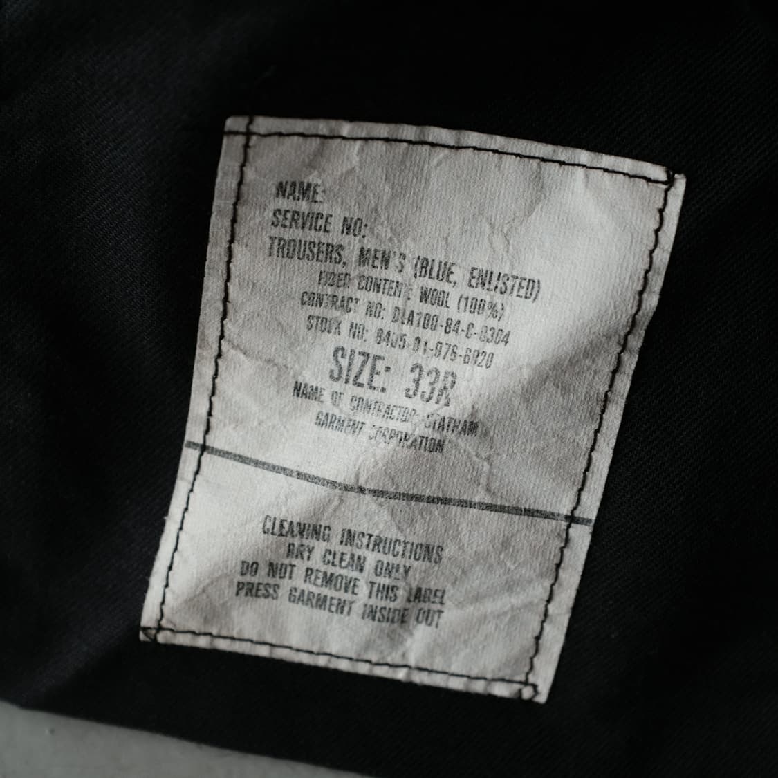 1980’s US Navy Sailor Pants 상품이미지8