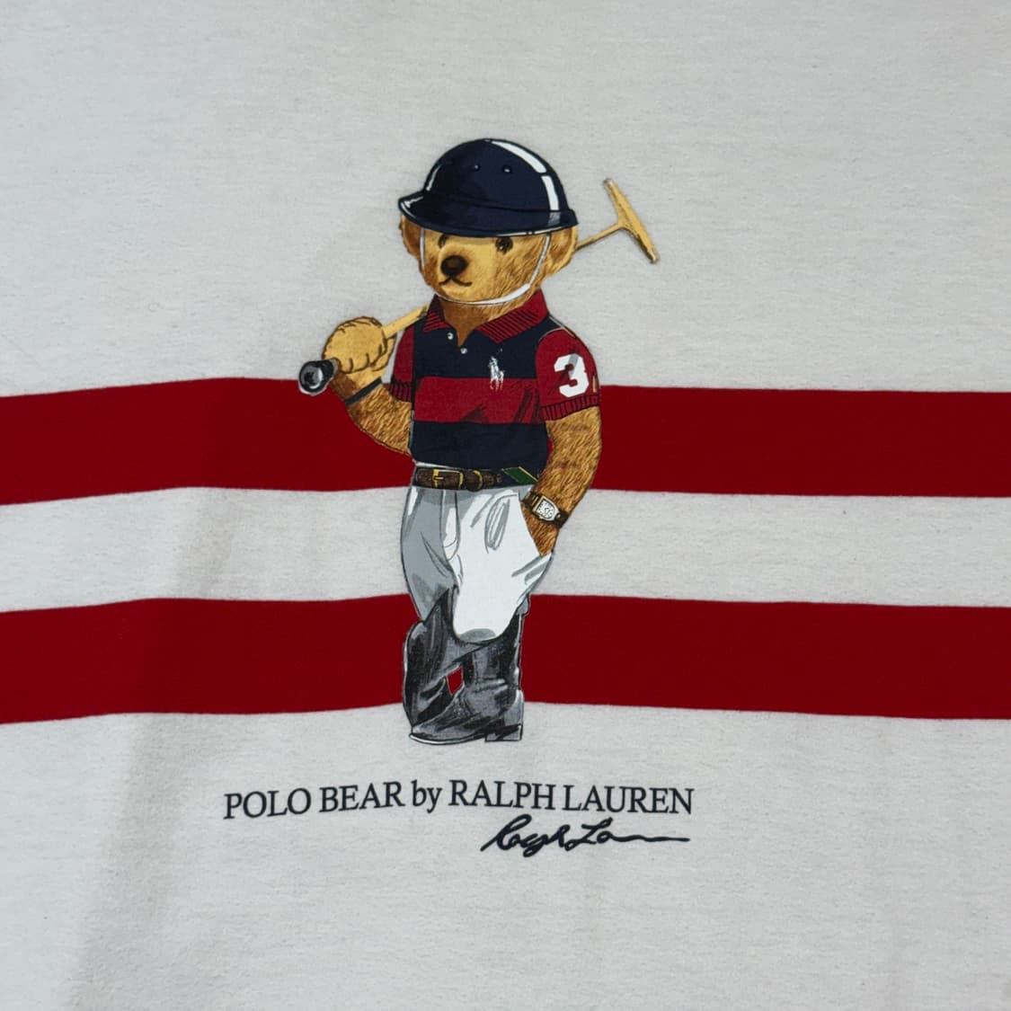 L) 폴로 랄프로렌 폴로베어 반팔티 화이트 상품이미지4