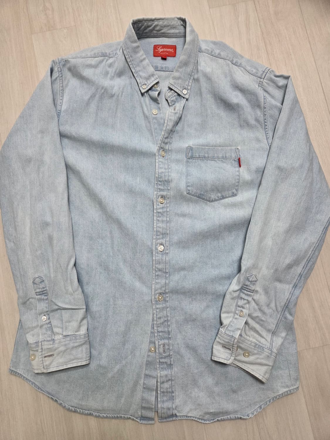 슈프림 데님 셔츠 상품이미지1