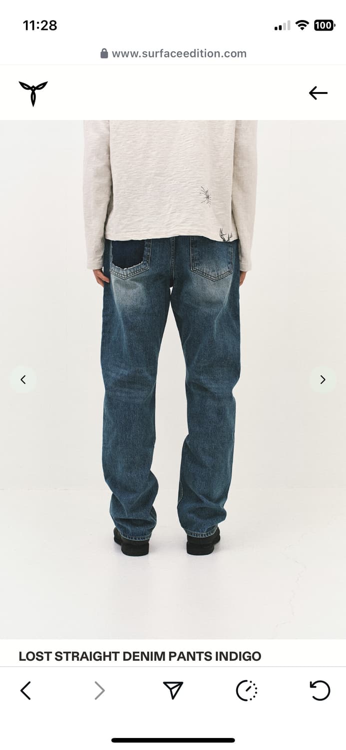 서피스에디션 데님 팬츠 m 상품이미지3