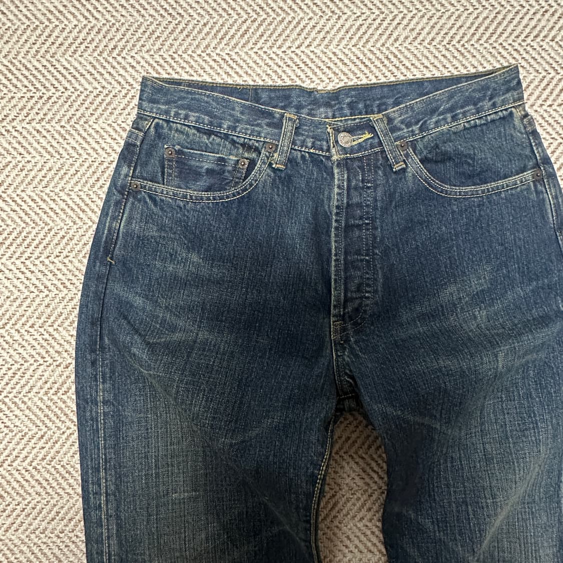LEVI'S 501 80's usa BIG E selvage jeans 상품이미지3