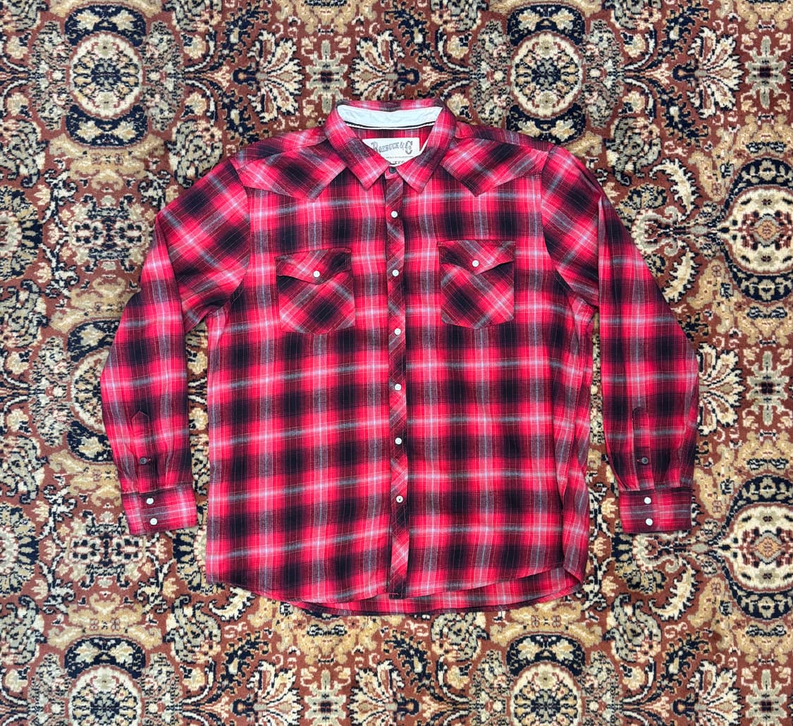 빈티지 플란넬 셔츠 XXL (599) 상품이미지2