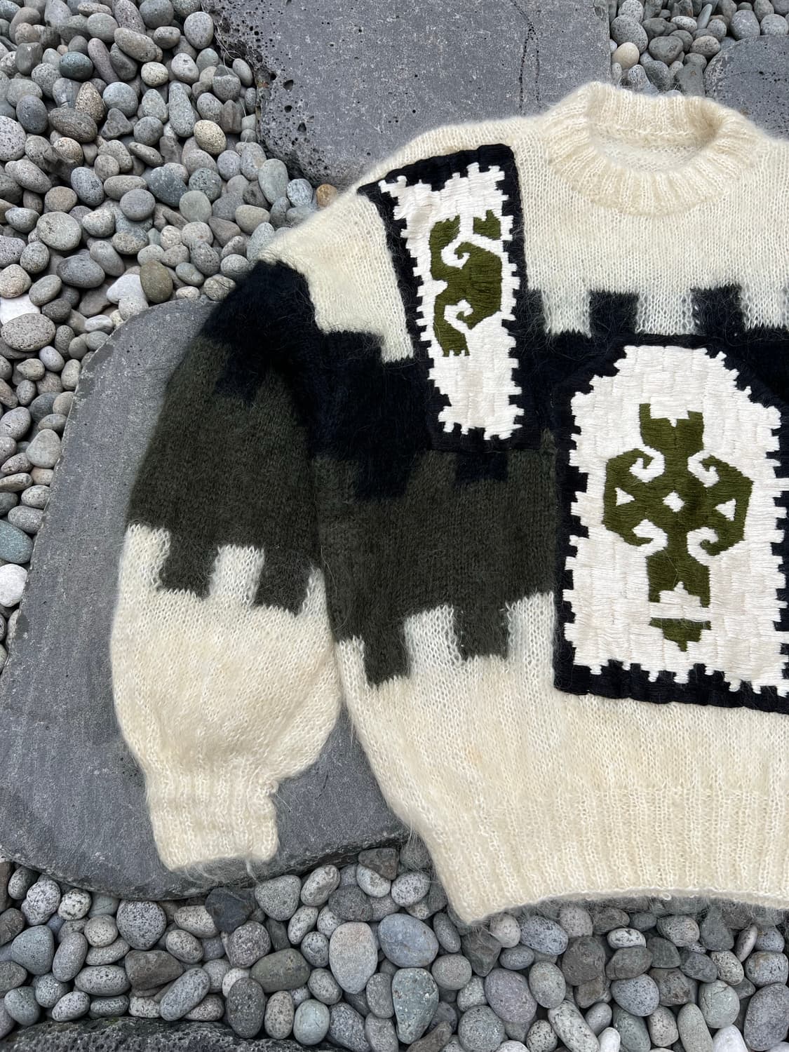 VINTAGE MOHAIR NATIVE PATTERN 빈티지모헤어니트 상품이미지4