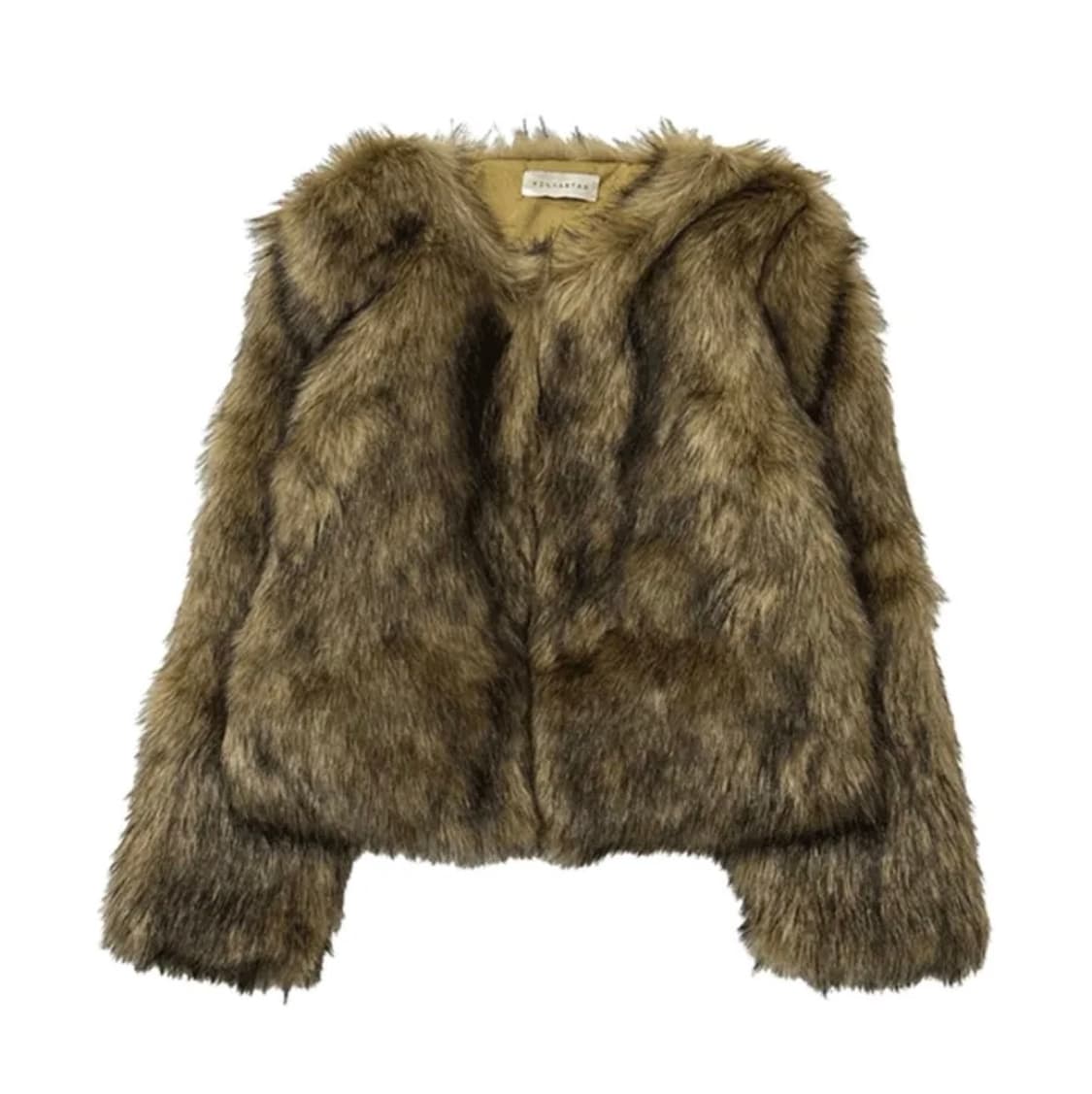 브라운 후크 퍼자켓 상품이미지1